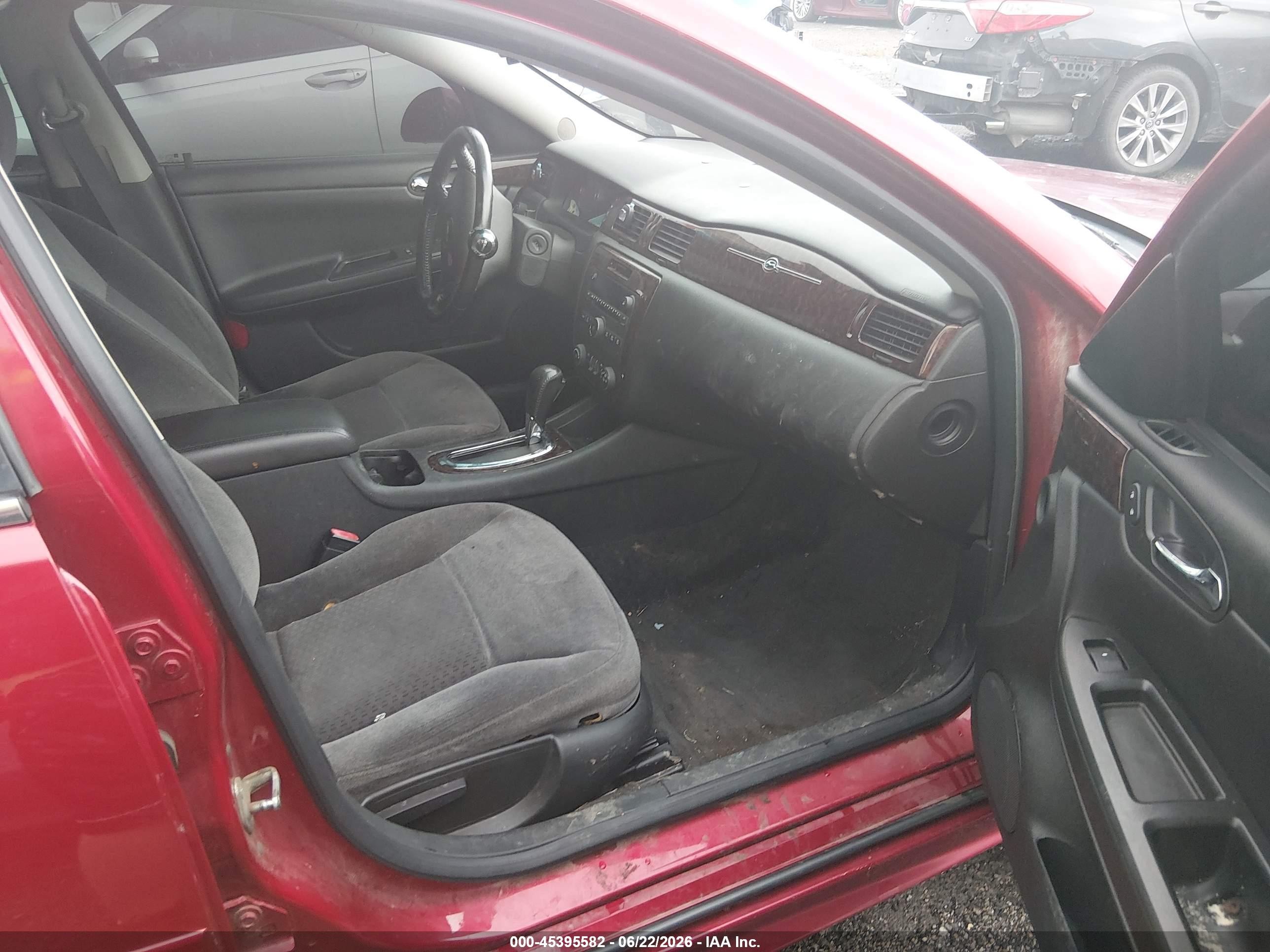 2013 Chevrolet Impala Lt Red vin: 2G1WB5E38D1161784