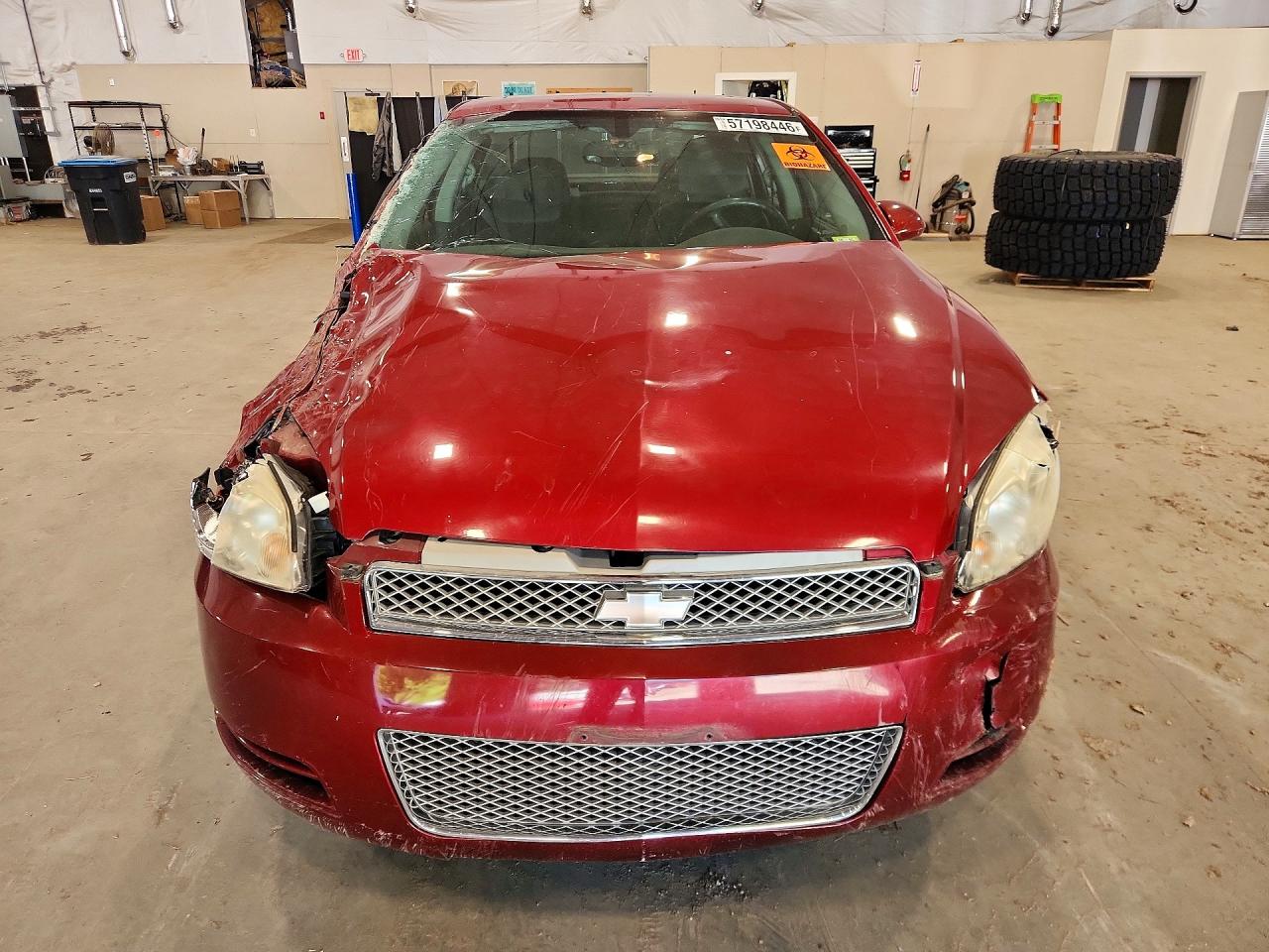 2014 Chevrolet Impala Limited Lt Red vin: 2G1WB5E38E1109752