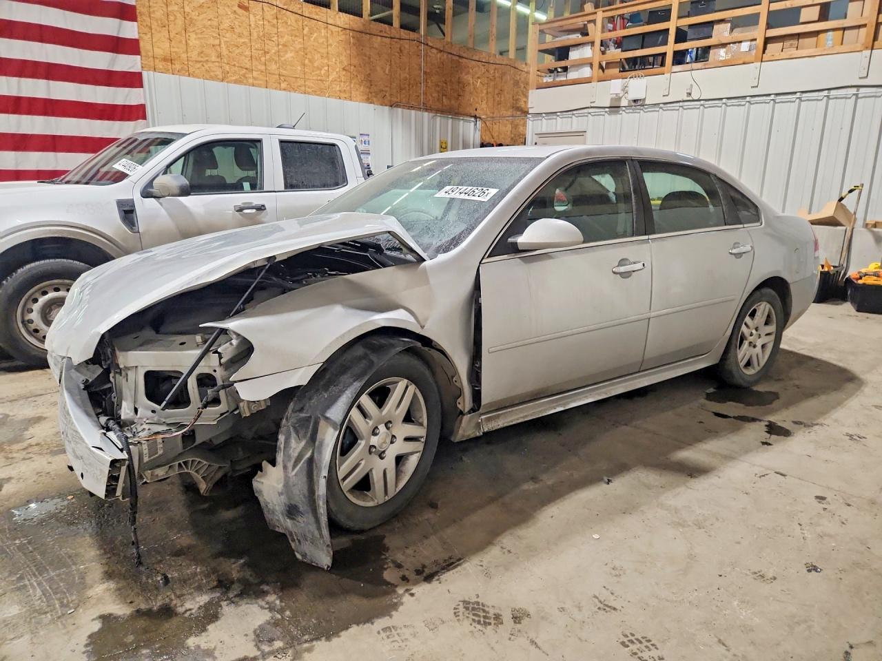 2014 Chevrolet Impala Limited Lt Silver vin: 2G1WB5E38E1127412