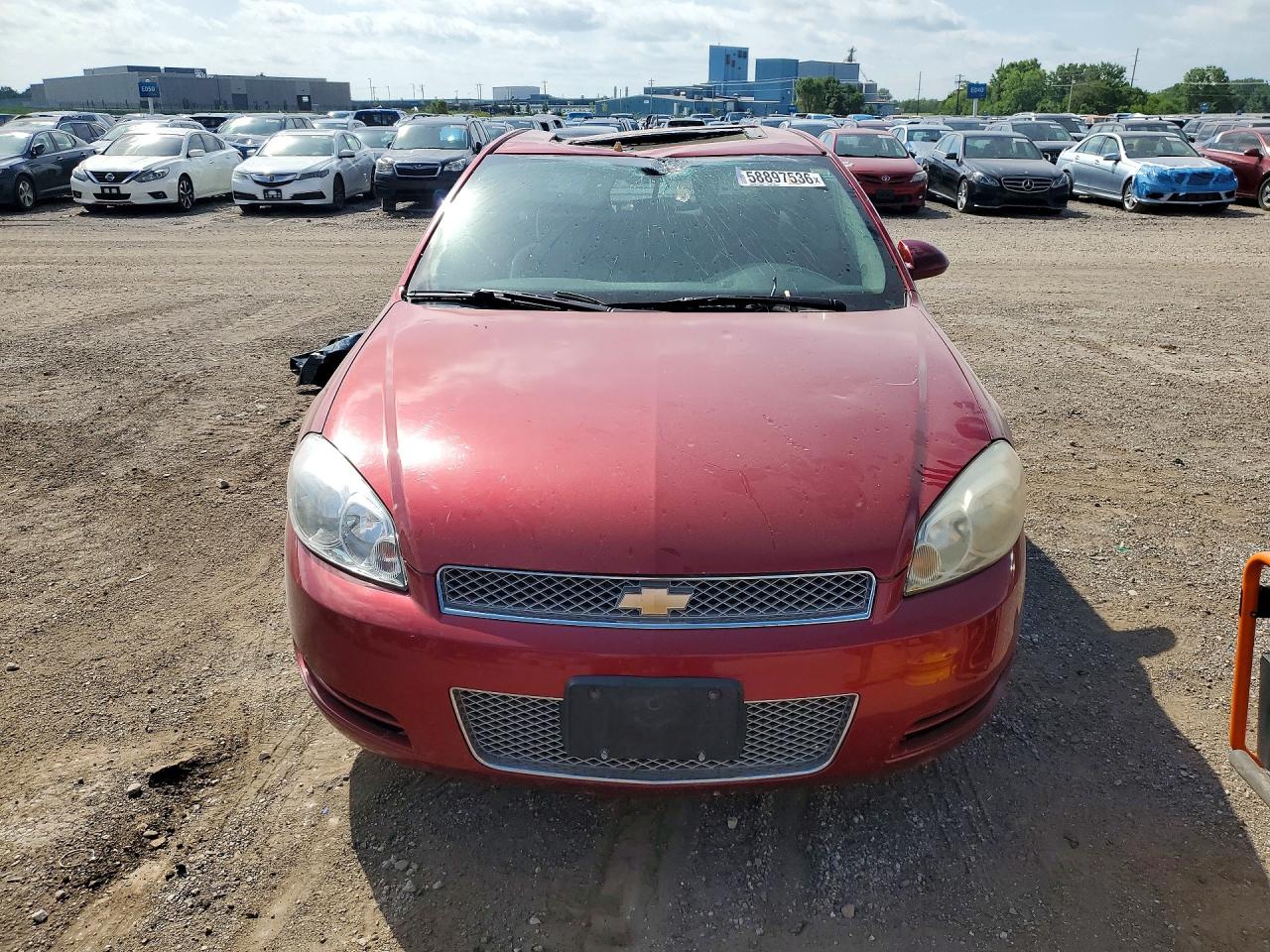 2014 Chevrolet Impala Limited Lt Burgundy vin: 2G1WB5E38E1183494