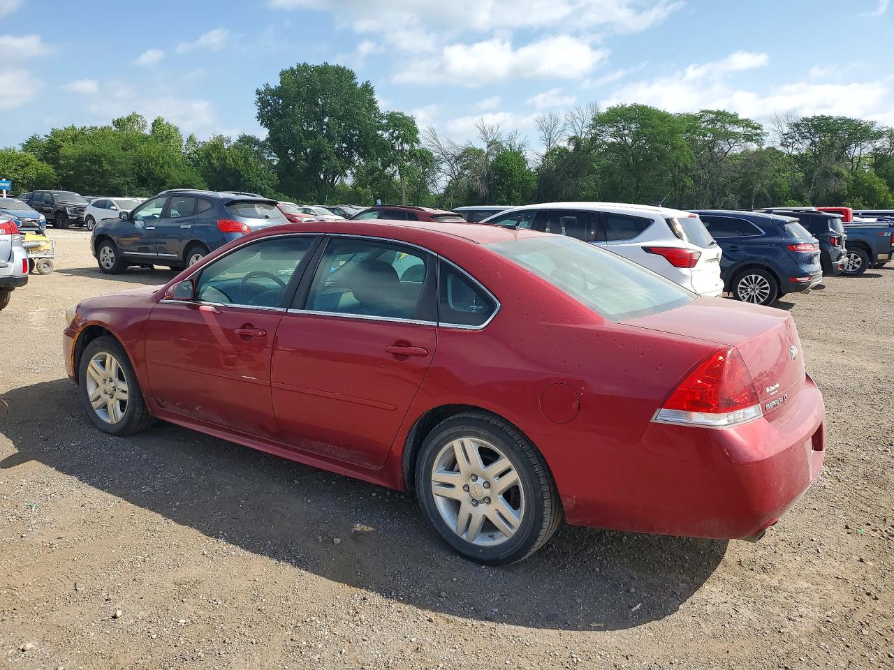 2014 Chevrolet Impala Limited Lt Burgundy vin: 2G1WB5E38E1183494