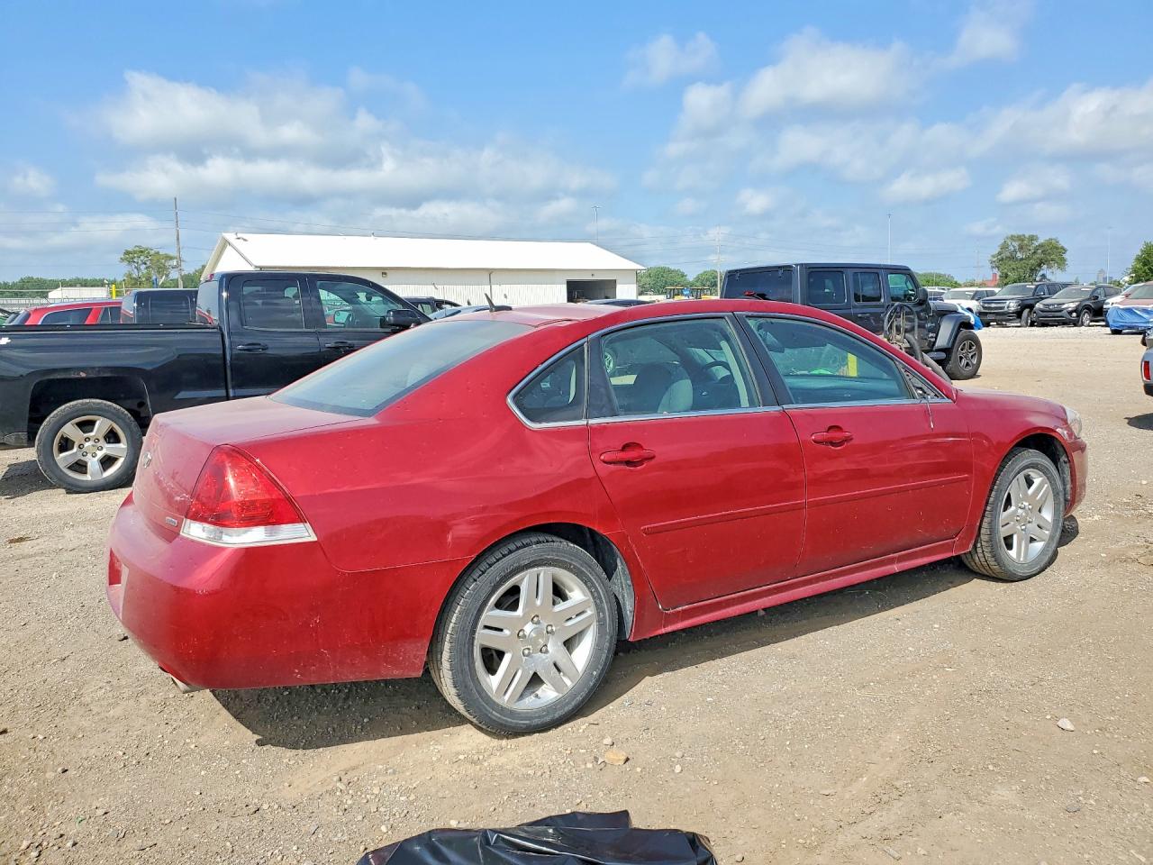 2014 Chevrolet Impala Limited Lt Burgundy vin: 2G1WB5E38E1183494