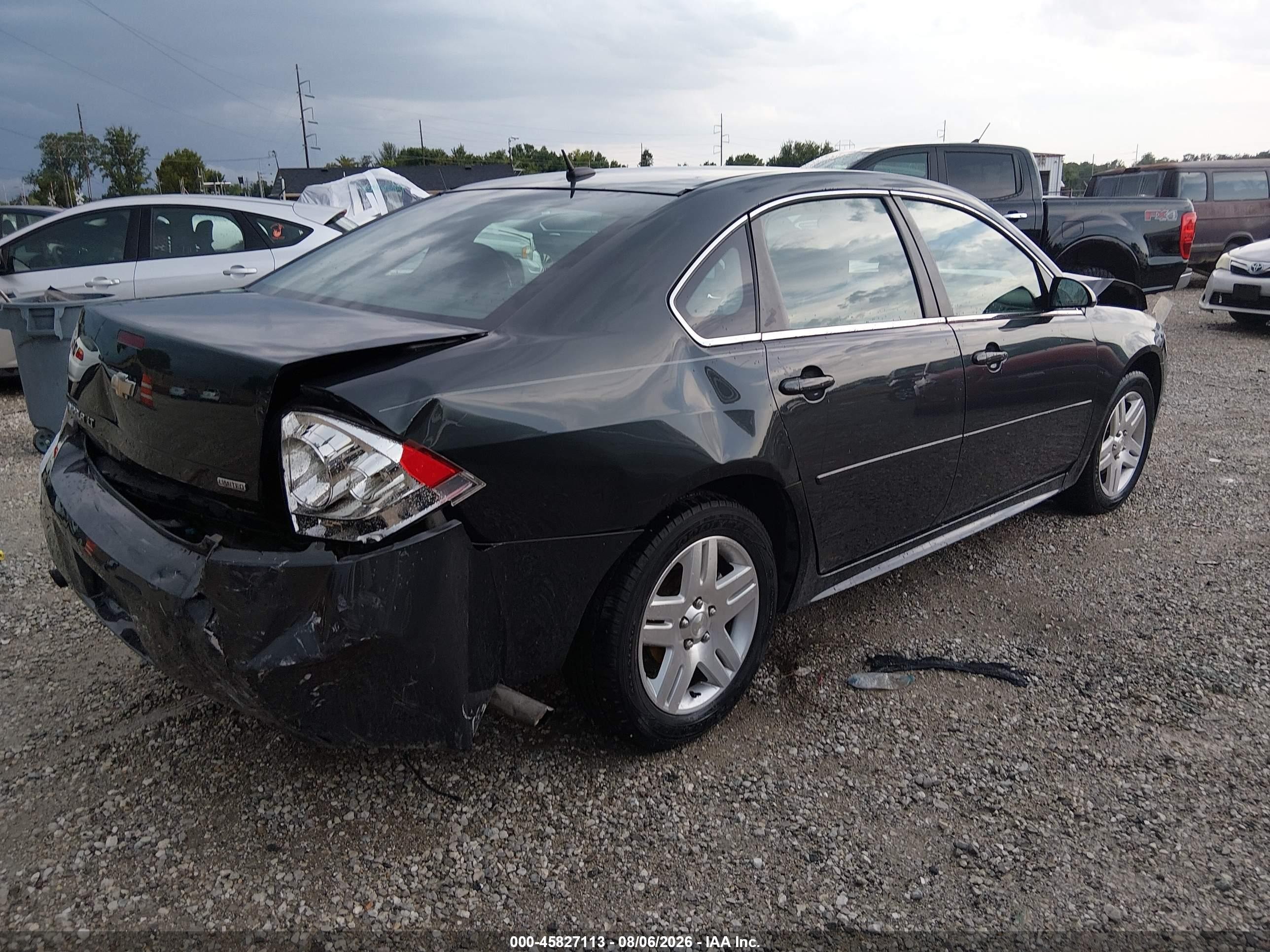 2014 Chevrolet Impala Limited Lt Black vin: 2G1WB5E38E1185570