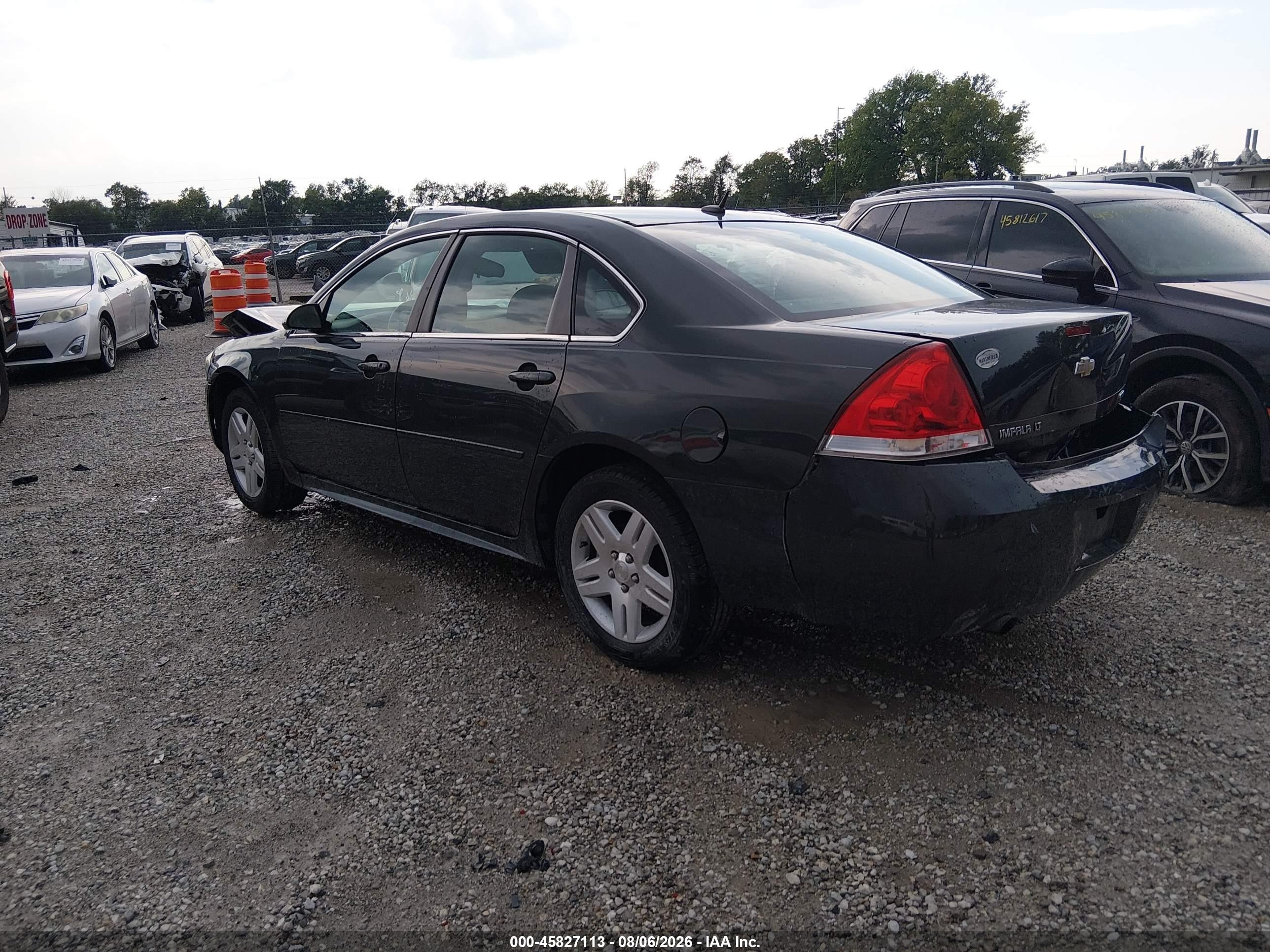 2014 Chevrolet Impala Limited Lt Black vin: 2G1WB5E38E1185570