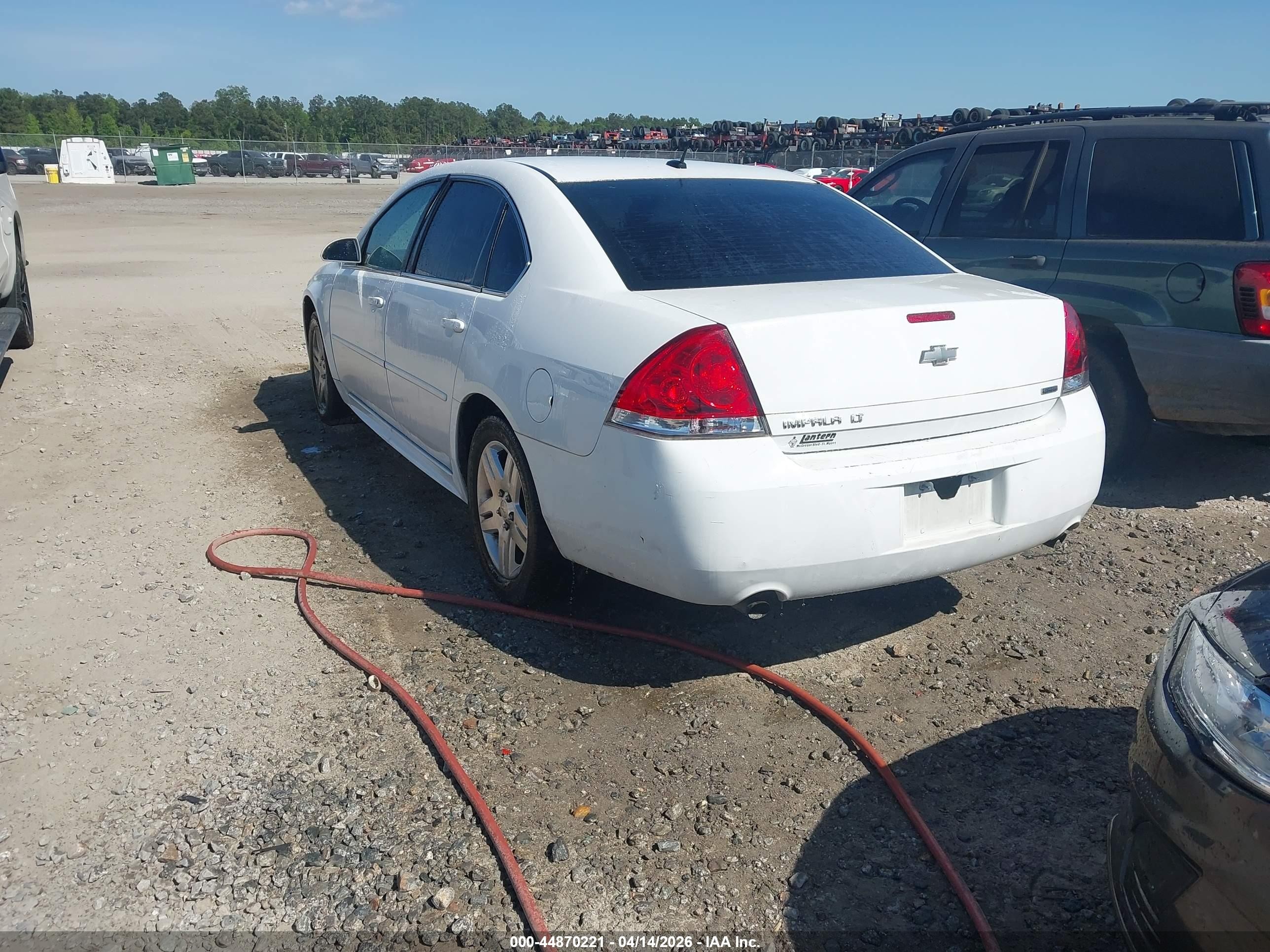2015 Chevrolet Impala Limited Lt White vin: 2G1WB5E38F1122566