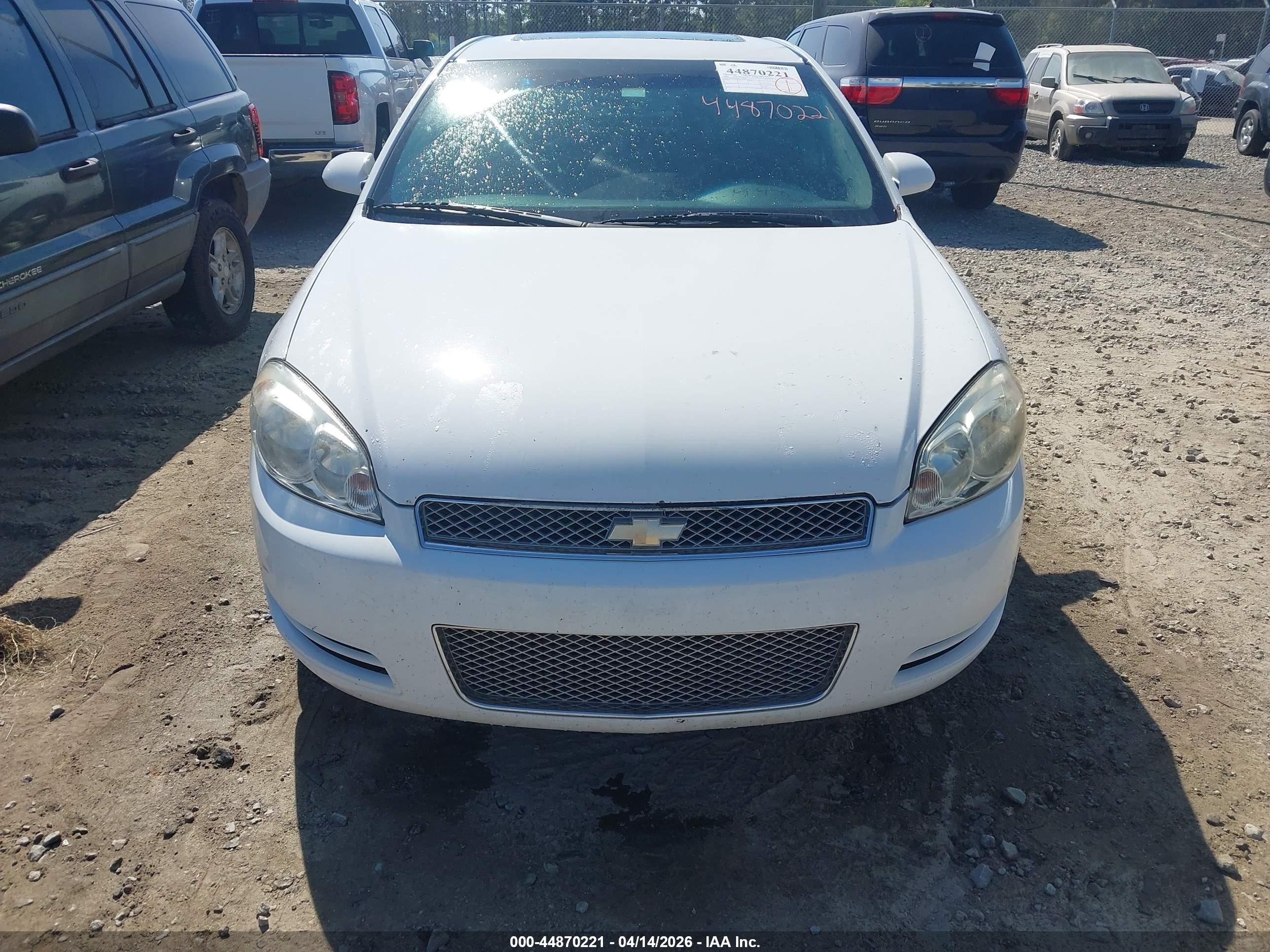 2015 Chevrolet Impala Limited Lt White vin: 2G1WB5E38F1122566