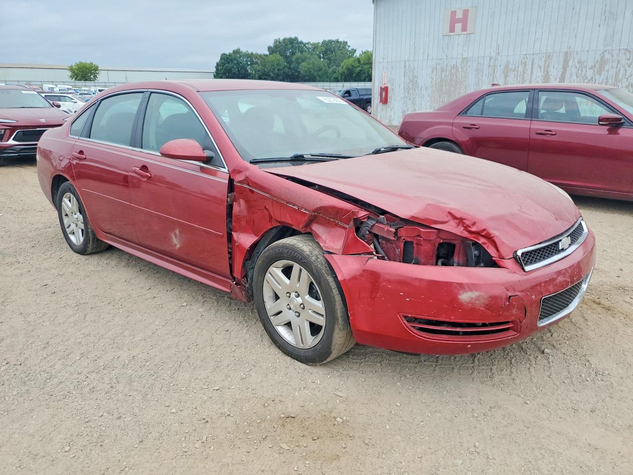 2015 Chevrolet Impala Limited Lt Red vin: 2G1WB5E38F1134796