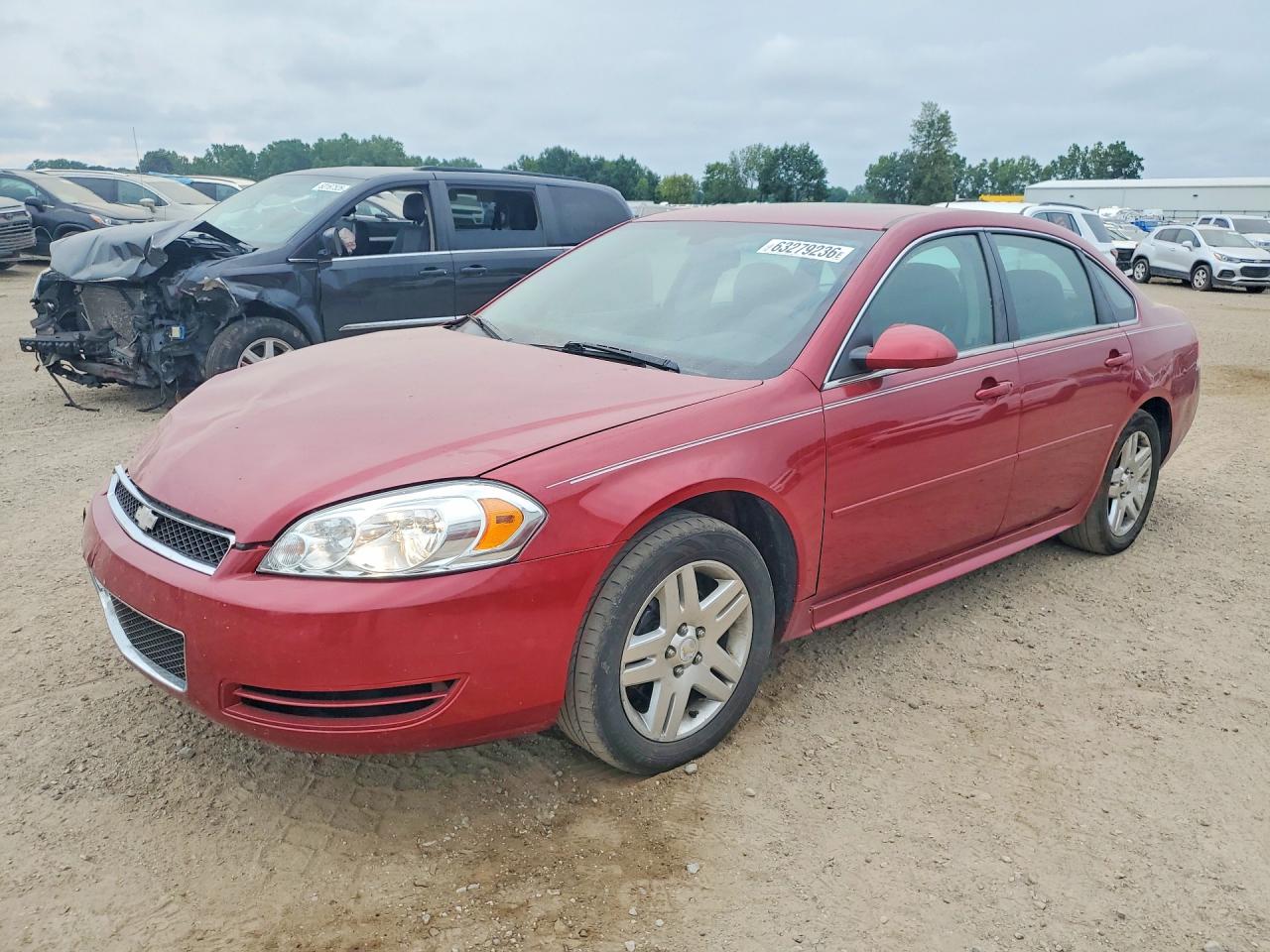 2015 Chevrolet Impala Limited Lt Red vin: 2G1WB5E38F1134796