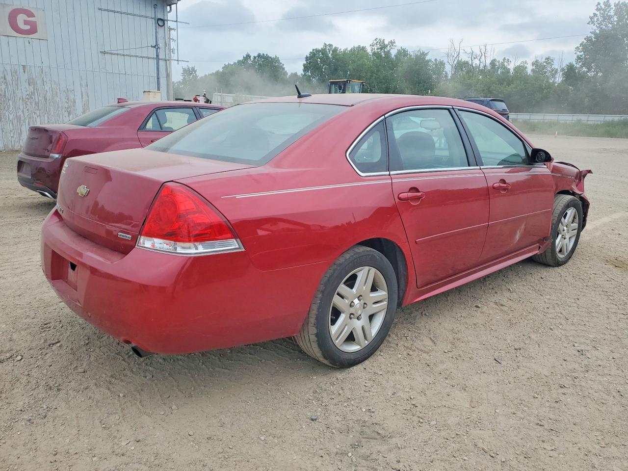 2015 Chevrolet Impala Limited Lt Red vin: 2G1WB5E38F1134796