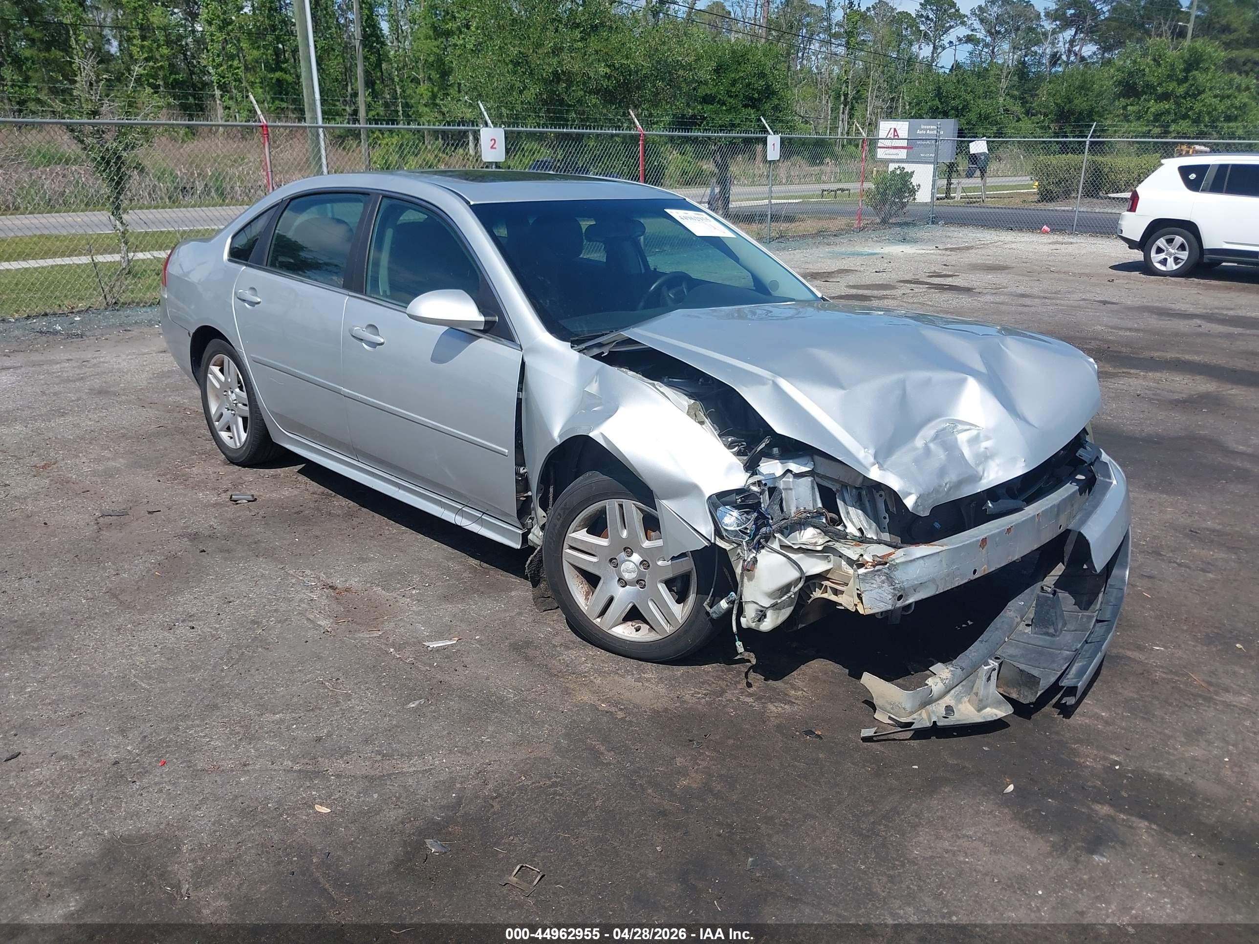 2015 Chevrolet Impala Limited Lt Silver vin: 2G1WB5E38F1149430