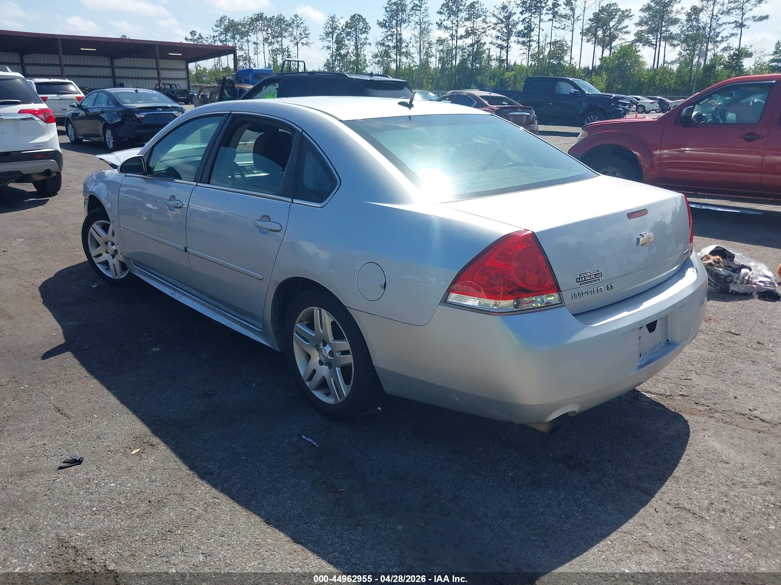 2015 Chevrolet Impala Limited Lt Silver vin: 2G1WB5E38F1149430