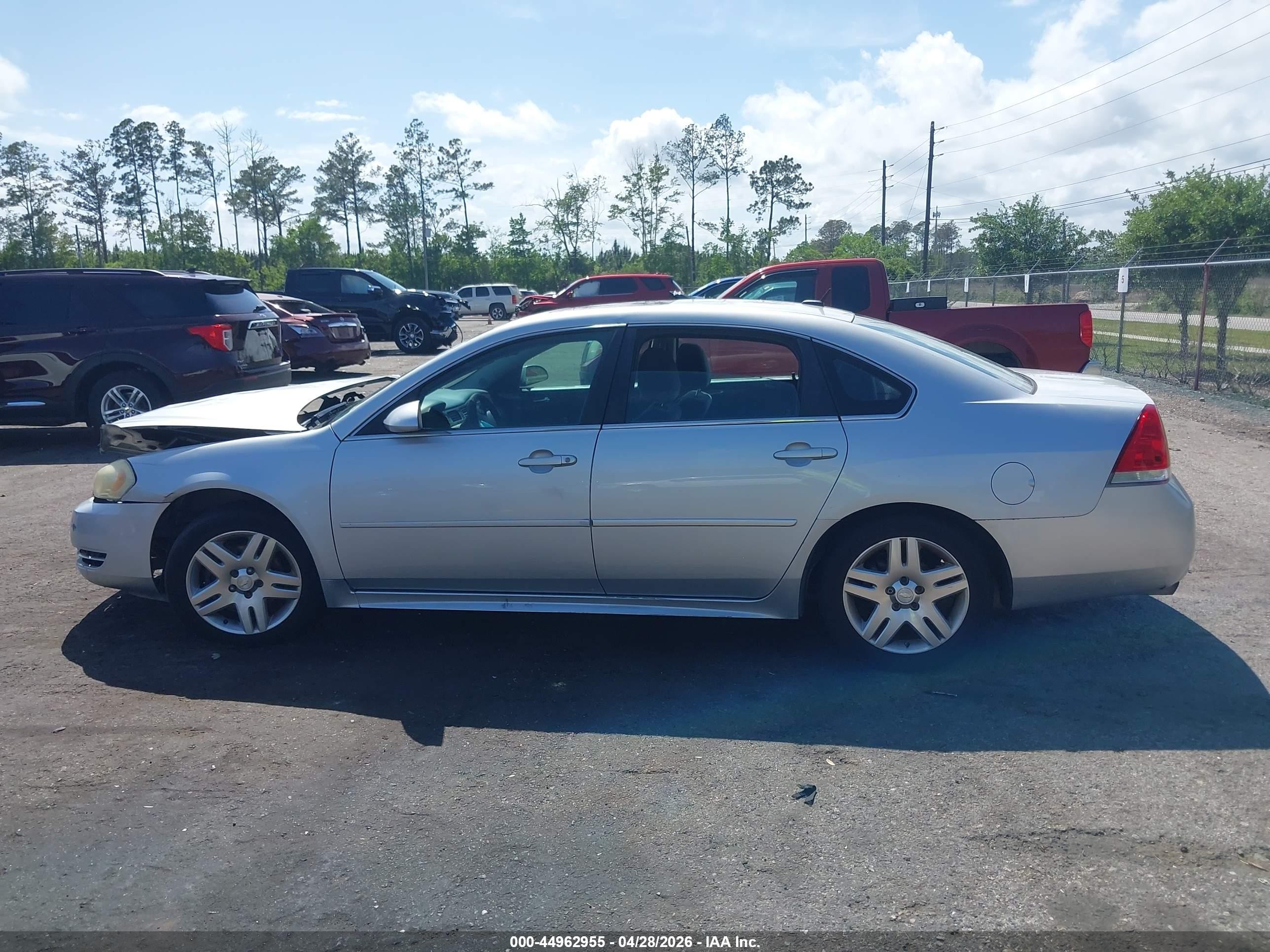 2015 Chevrolet Impala Limited Lt Silver vin: 2G1WB5E38F1149430