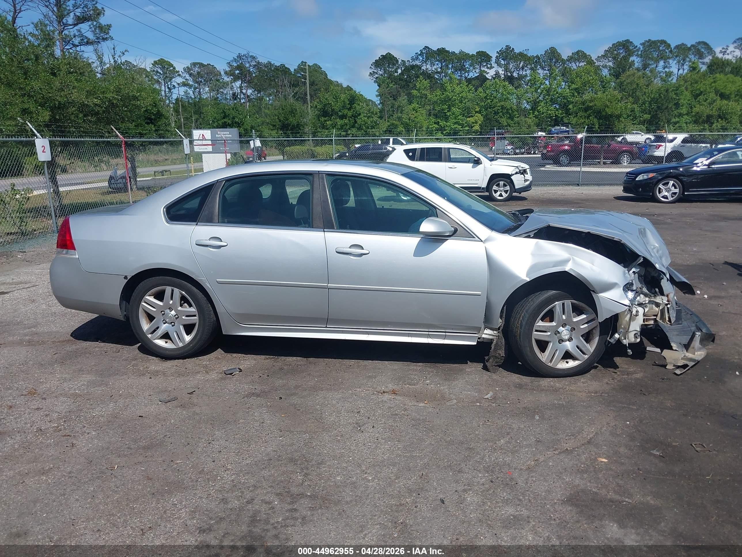 2015 Chevrolet Impala Limited Lt Silver vin: 2G1WB5E38F1149430