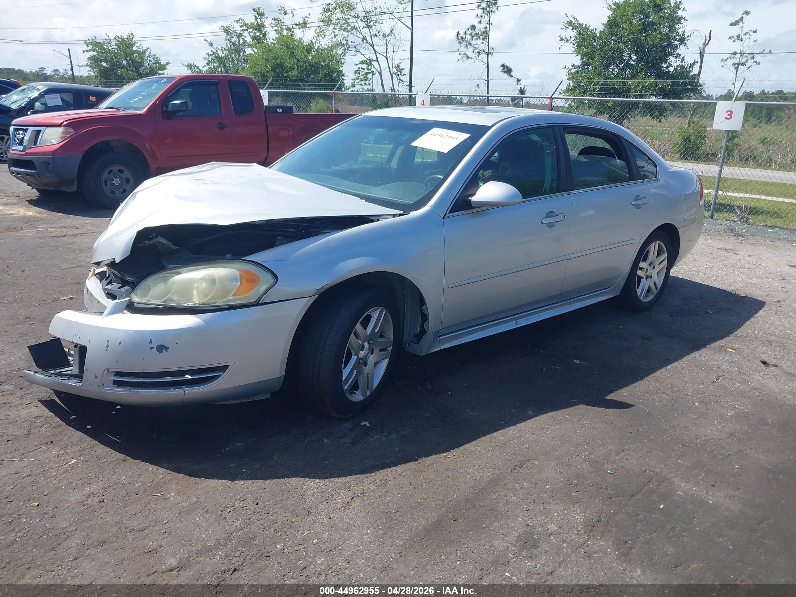 2015 Chevrolet Impala Limited Lt Silver vin: 2G1WB5E38F1149430