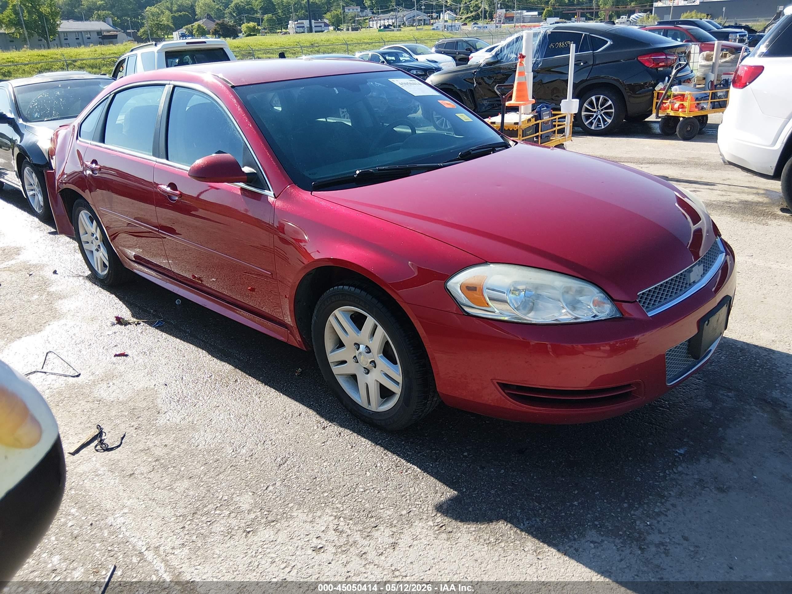 2015 Chevrolet Impala Limited Lt Red vin: 2G1WB5E38F1167605