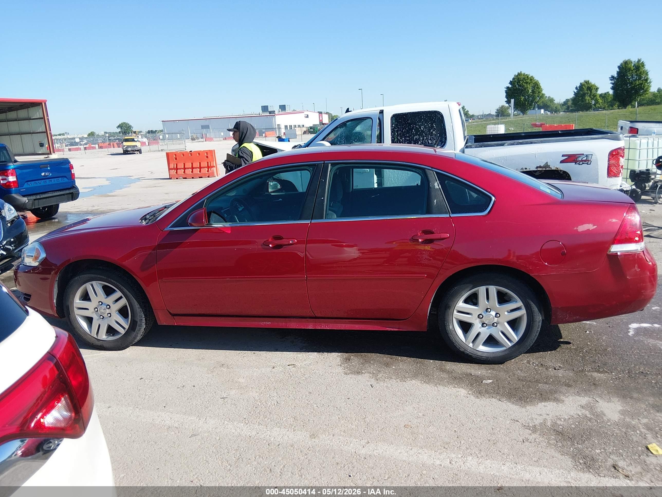 2015 Chevrolet Impala Limited Lt Red vin: 2G1WB5E38F1167605
