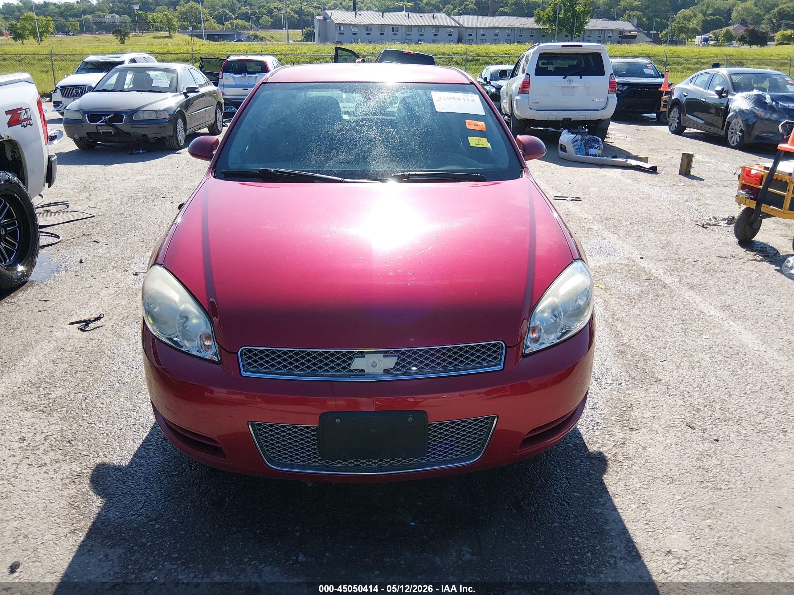 2015 Chevrolet Impala Limited Lt Red vin: 2G1WB5E38F1167605