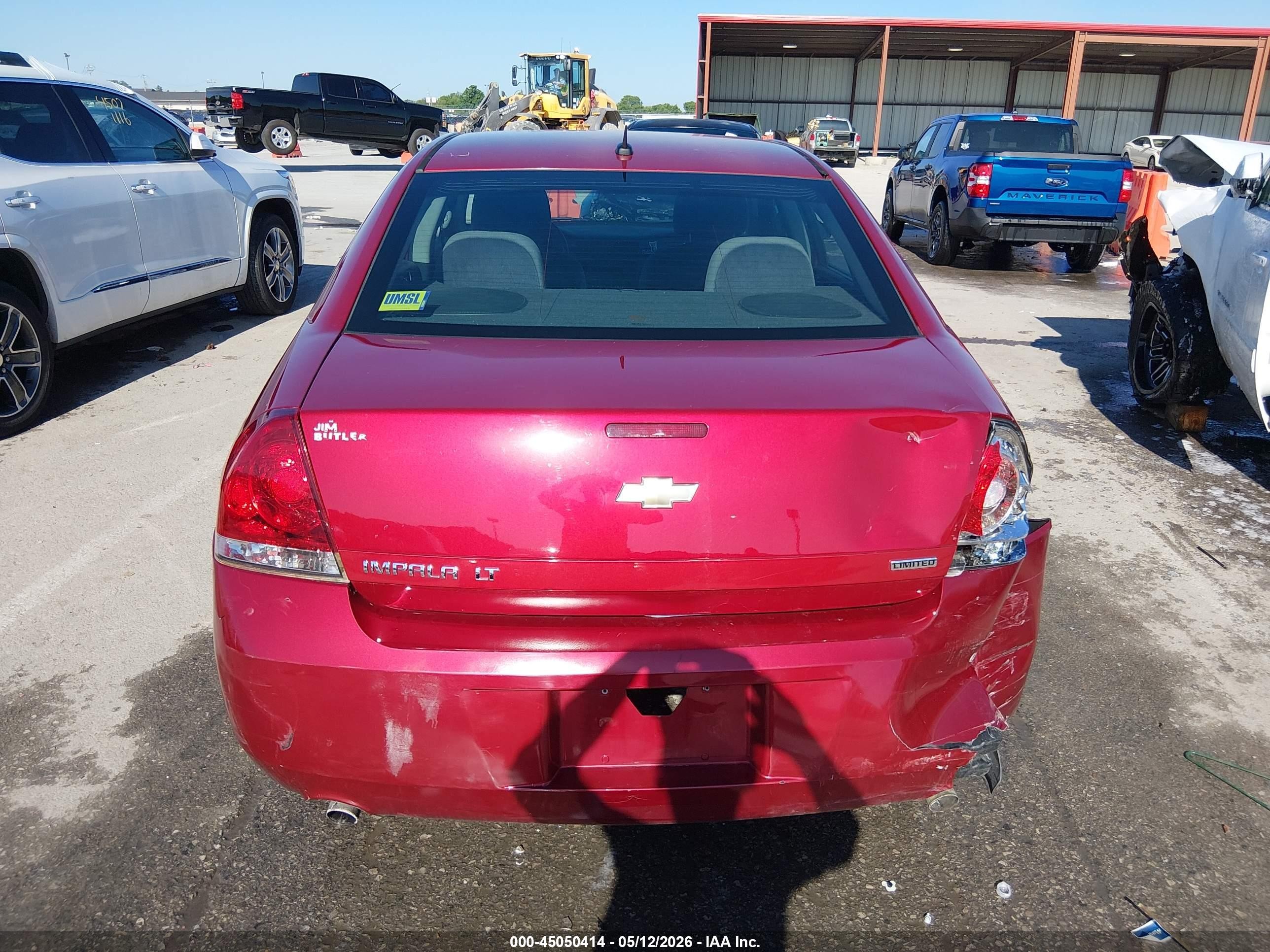 2015 Chevrolet Impala Limited Lt Red vin: 2G1WB5E38F1167605