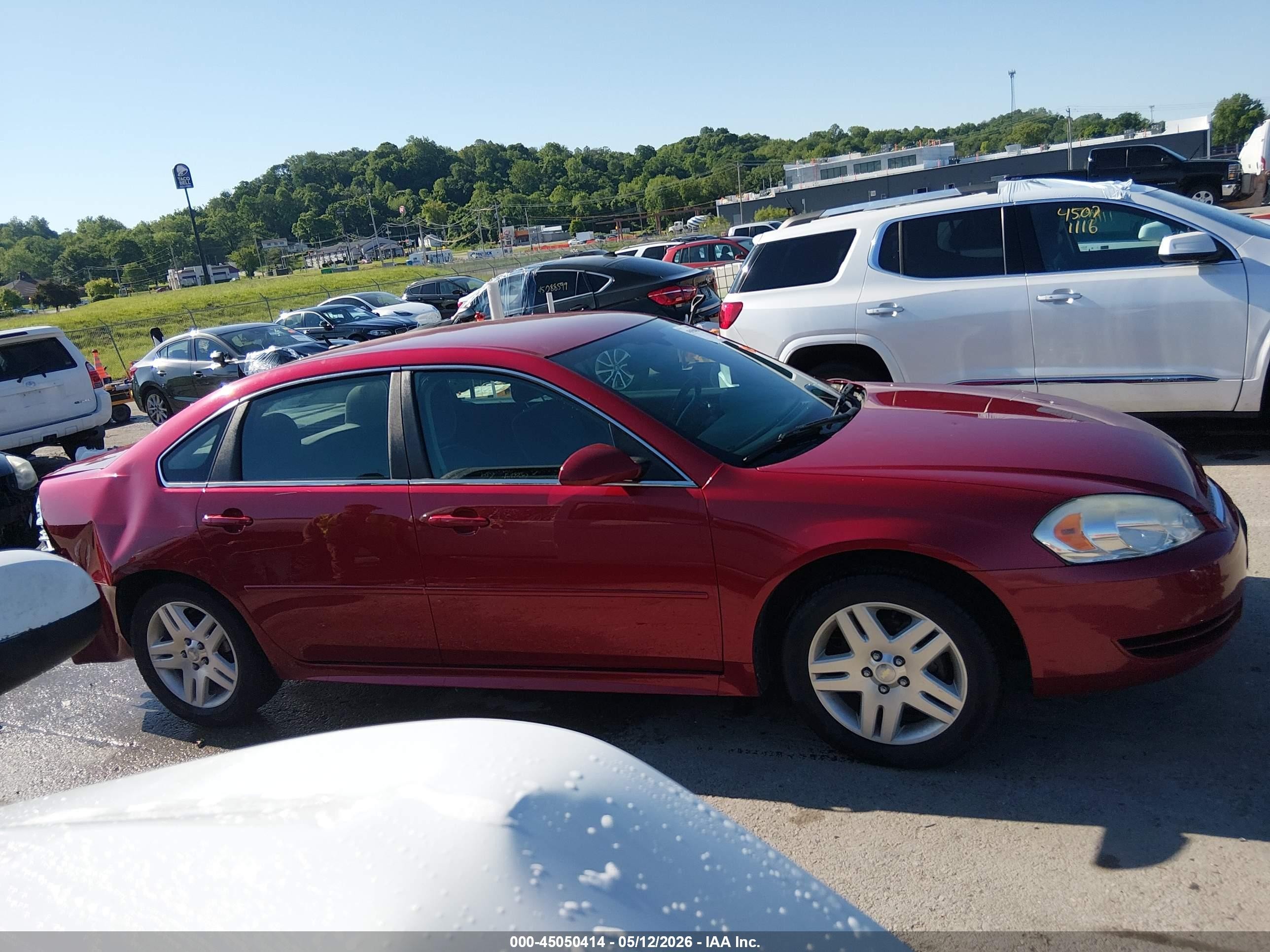 2015 Chevrolet Impala Limited Lt Red vin: 2G1WB5E38F1167605