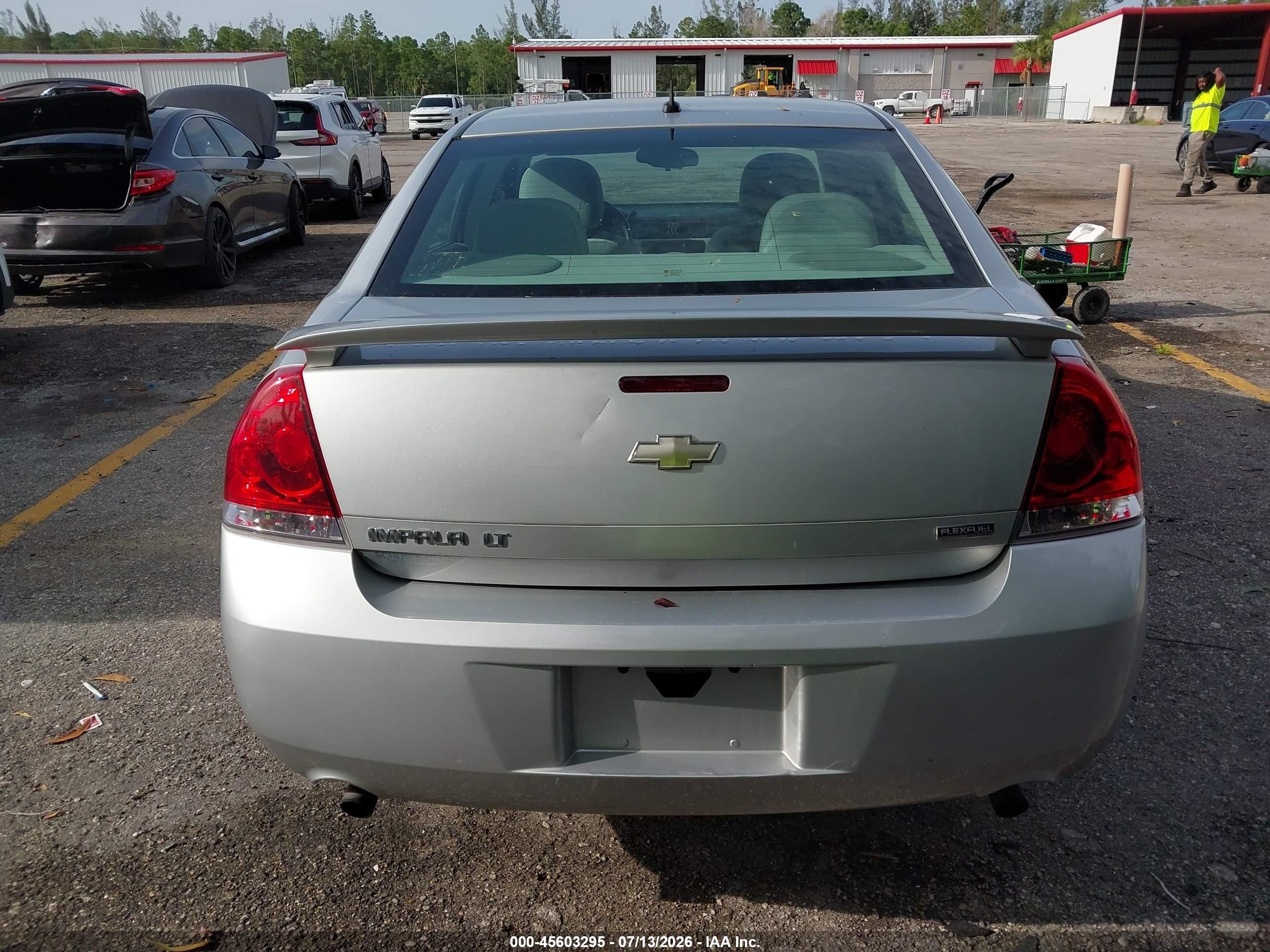 2012 Chevrolet Impala Lt Silver vin: 2G1WB5E39C1140277