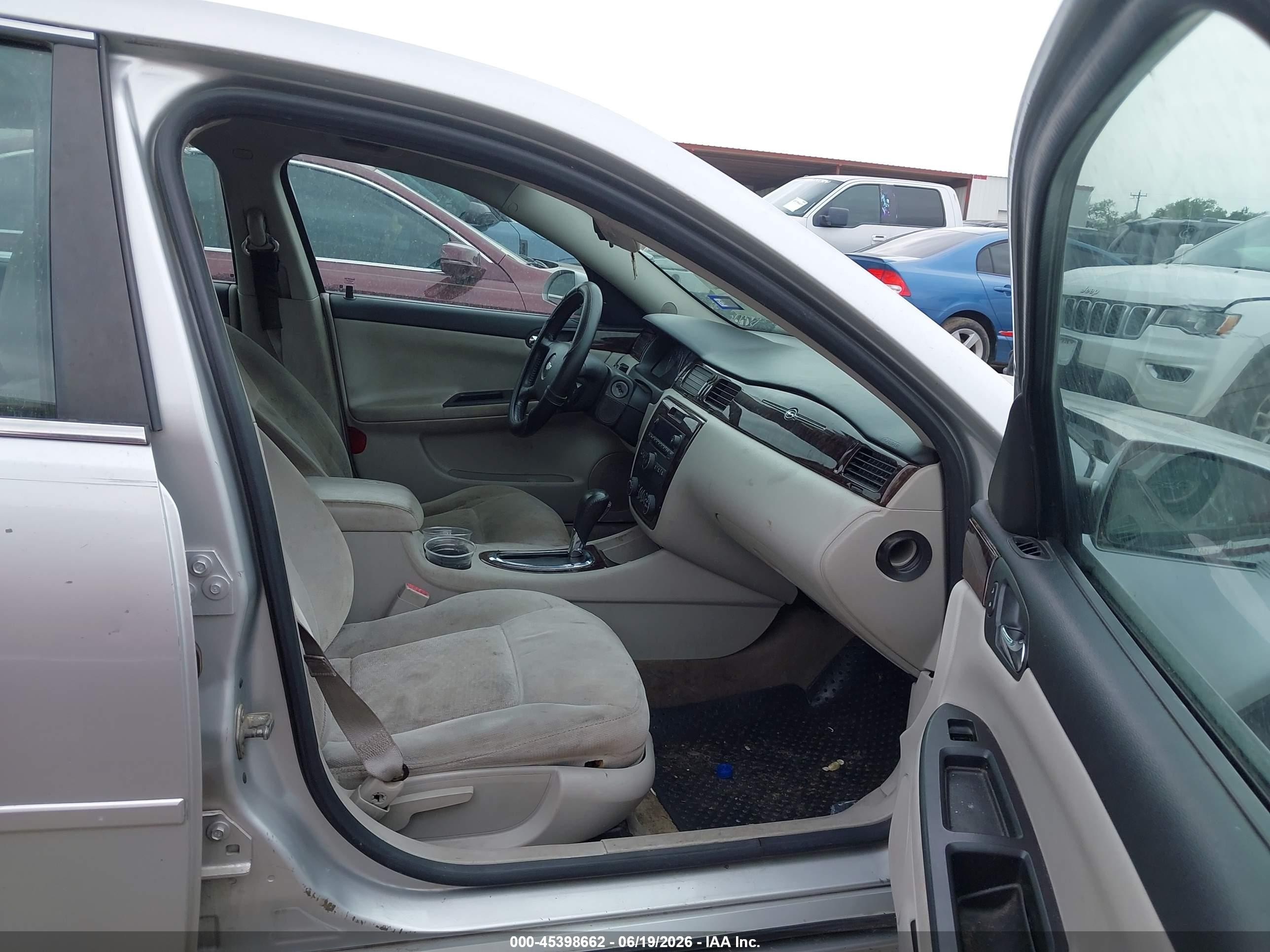 2012 Chevrolet Impala Lt Silver vin: 2G1WB5E39C1140425