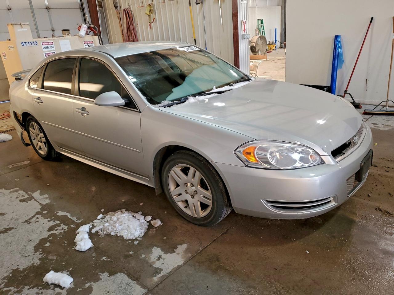 2012 Chevrolet Impala Lt Серебряный vin: 2G1WB5E39C1238869