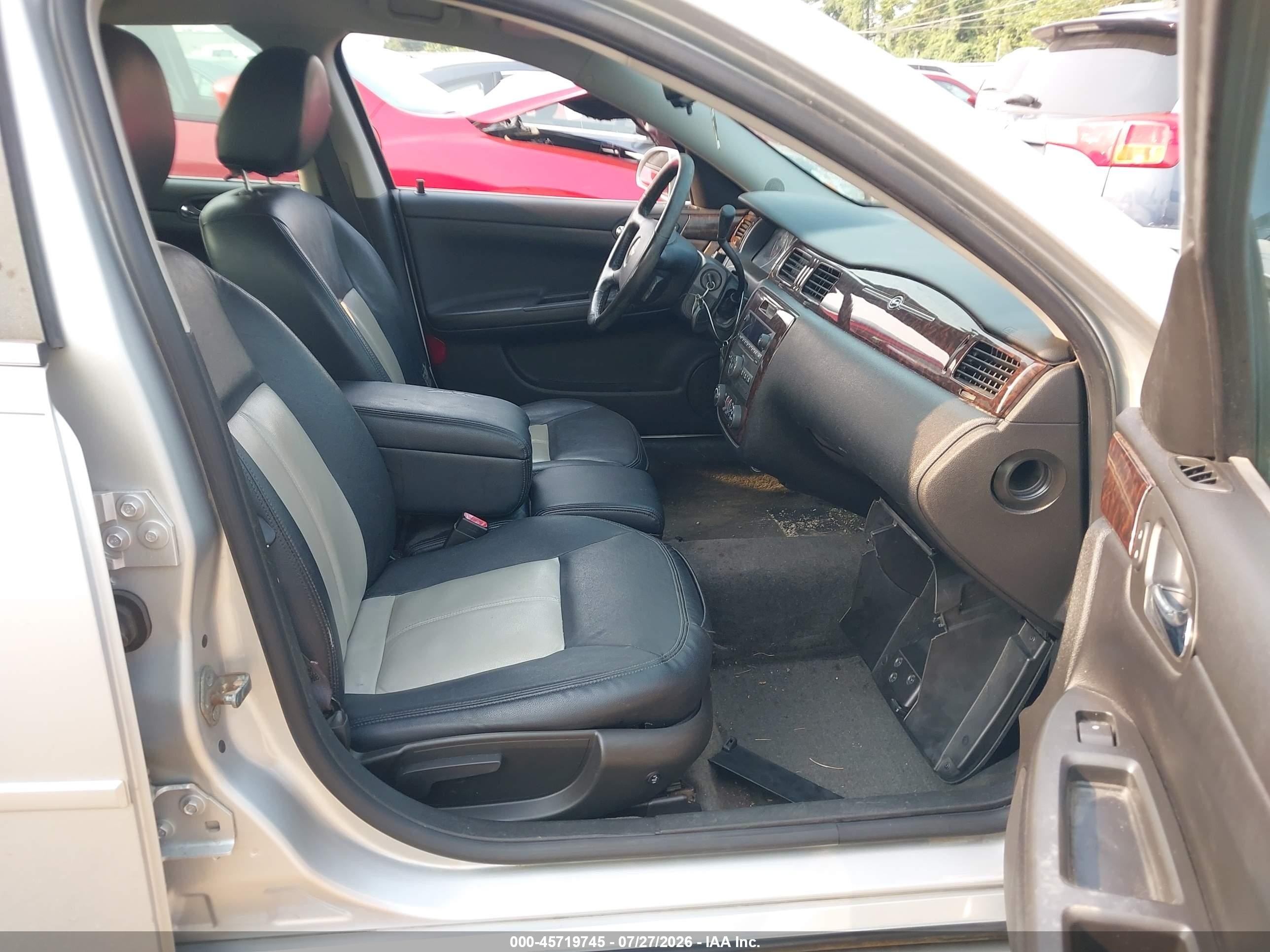 2012 Chevrolet Impala Lt Silver vin: 2G1WB5E39C1243389