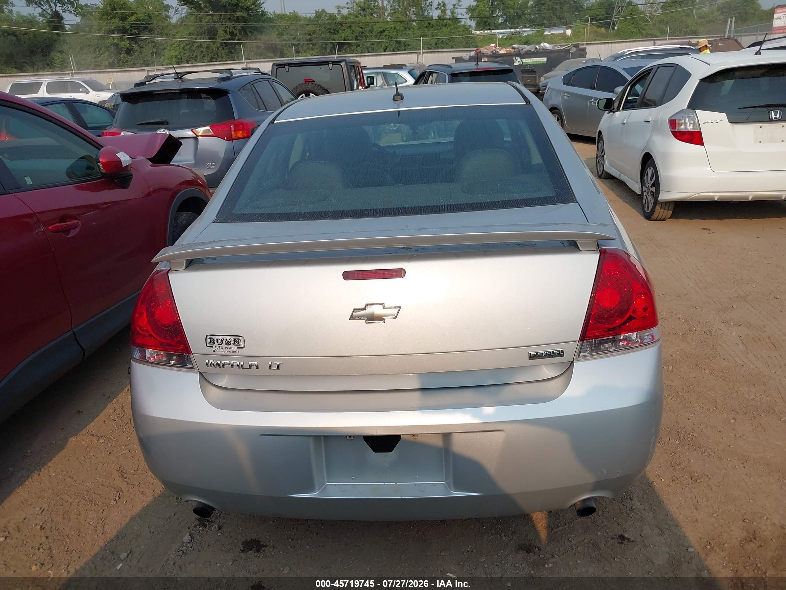 2012 Chevrolet Impala Lt Silver vin: 2G1WB5E39C1243389