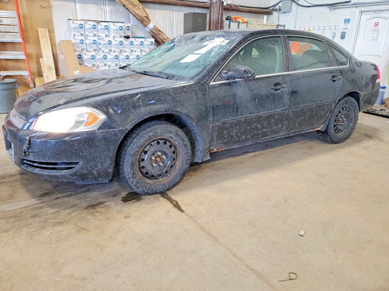 2013 Chevrolet Impala Lt Черный vin: 2G1WB5E39D1255480