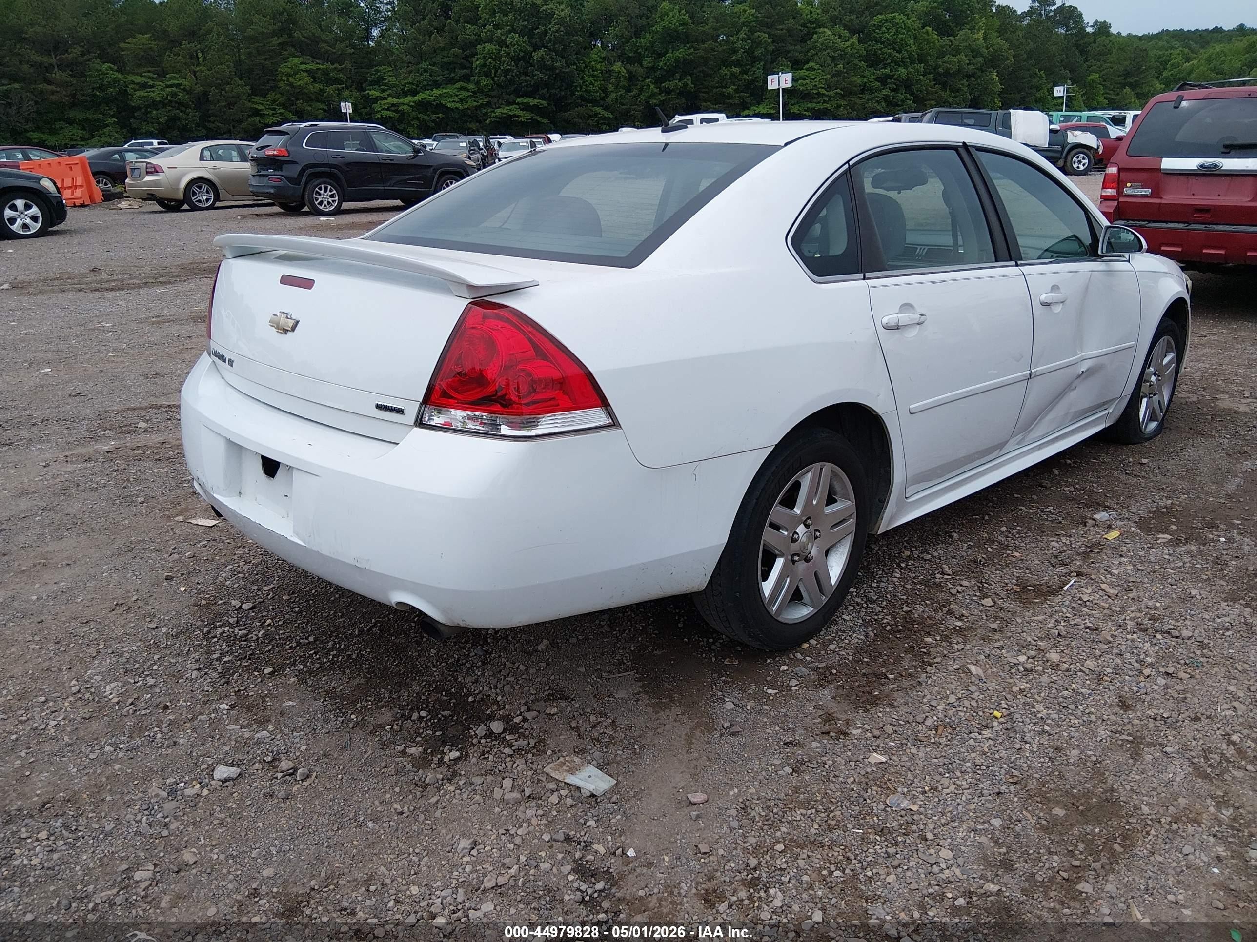 2014 Chevrolet Impala Limited Lt Белый vin: 2G1WB5E39E1102552
