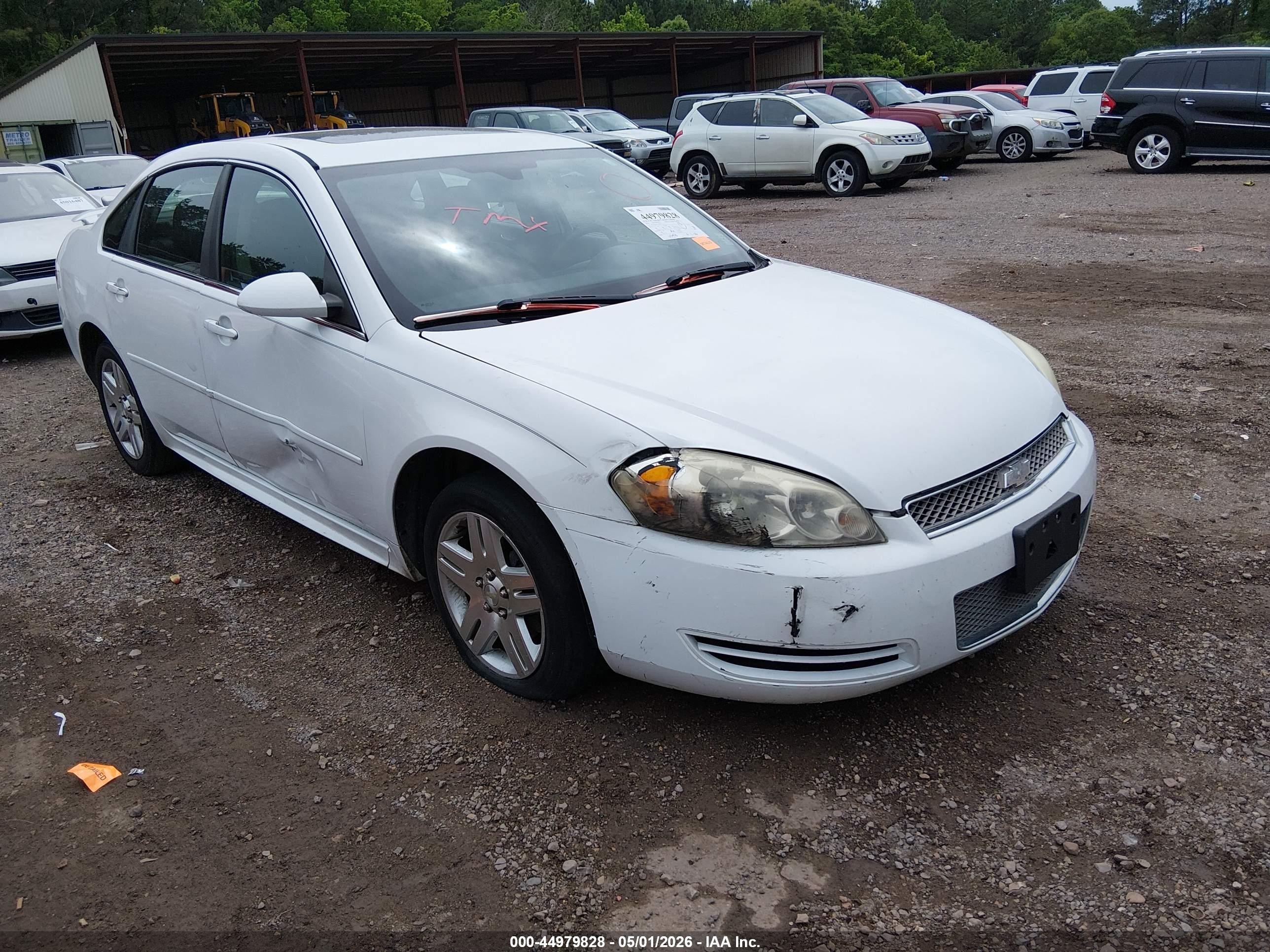 2014 Chevrolet Impala Limited Lt Белый vin: 2G1WB5E39E1102552