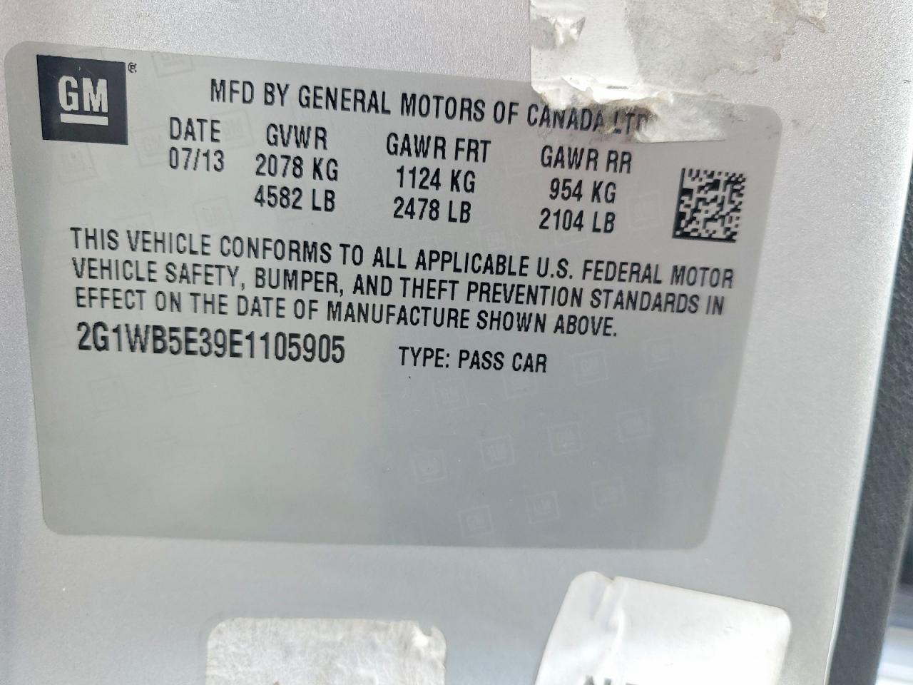 2014 Chevrolet Impala Limited Lt Silver vin: 2G1WB5E39E1105905