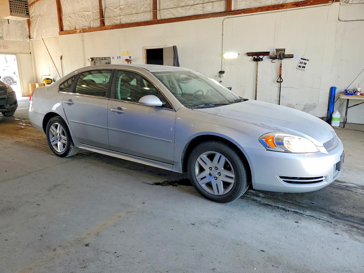 2014 Chevrolet Impala Limited Lt Silver vin: 2G1WB5E39E1161231