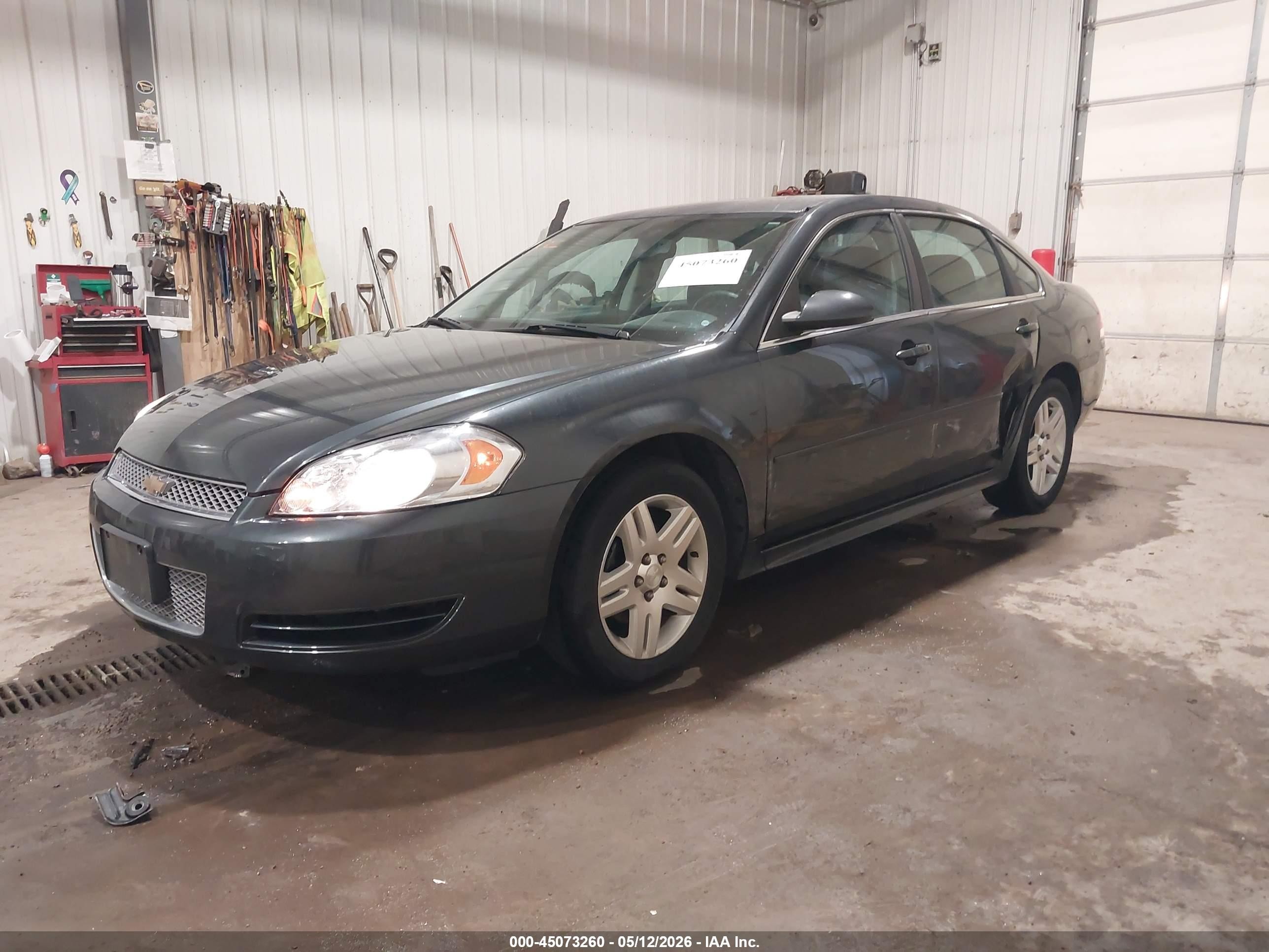 2014 Chevrolet Impala Limited Lt Gray vin: 2G1WB5E39E1165876