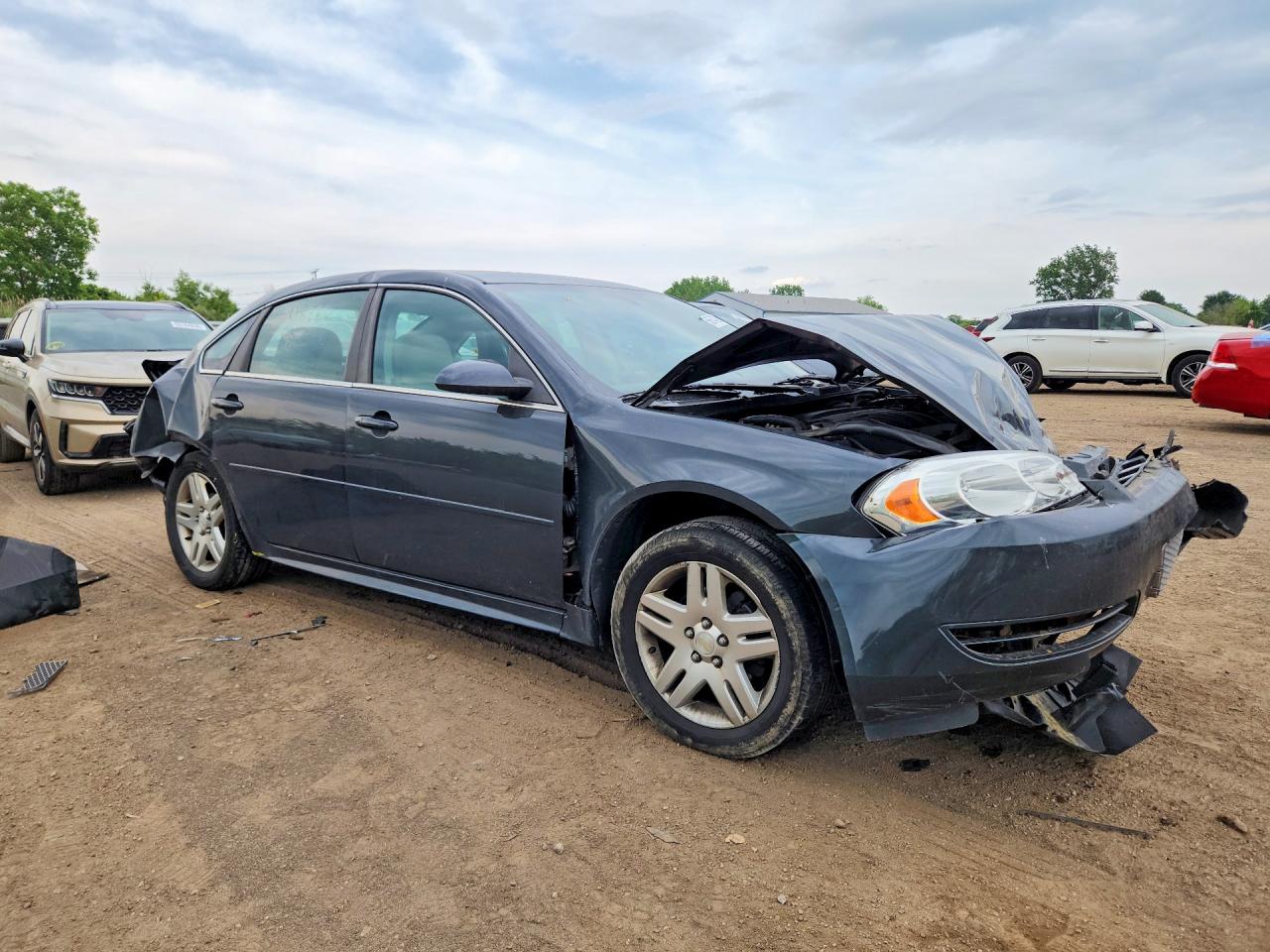 2015 Chevrolet Impala Limited Lt Blue vin: 2G1WB5E39F1157052