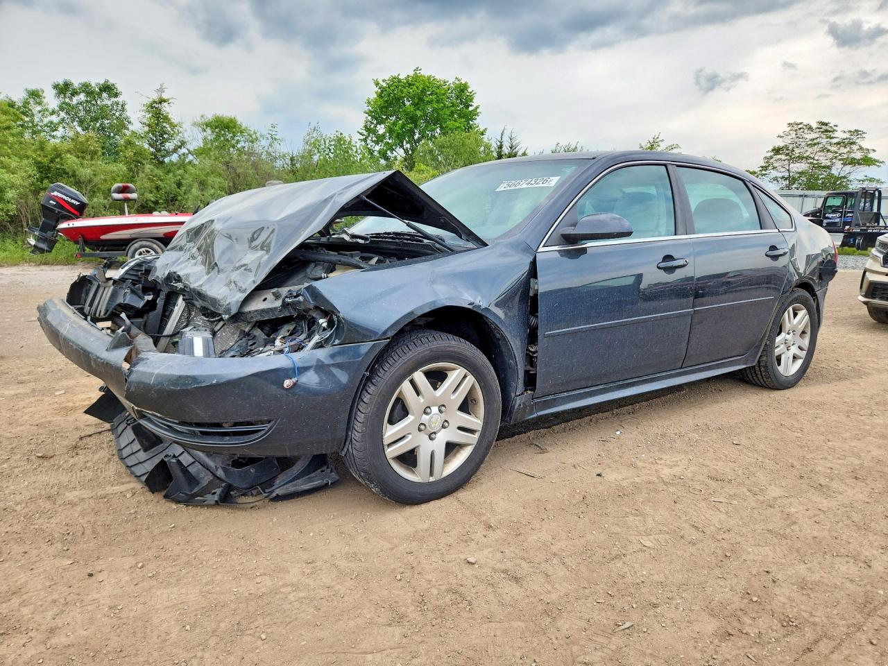 2015 Chevrolet Impala Limited Lt Blue vin: 2G1WB5E39F1157052