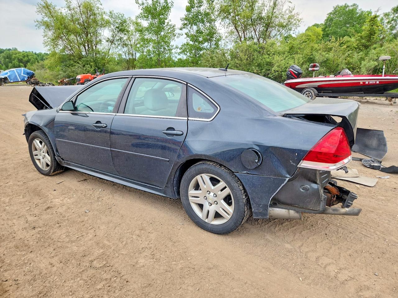 2015 Chevrolet Impala Limited Lt Blue vin: 2G1WB5E39F1157052