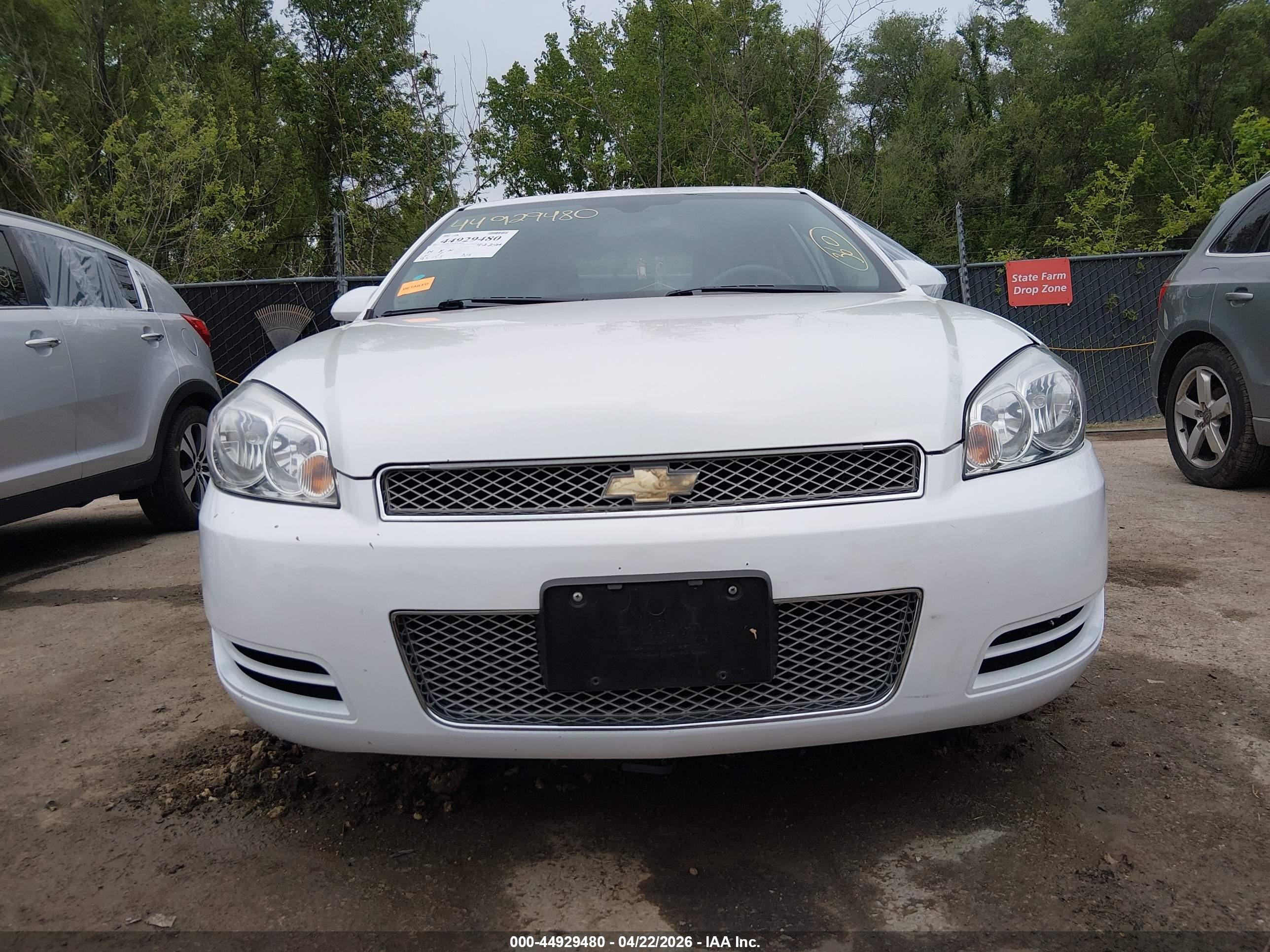 2015 Chevrolet Impala Limited Lt White vin: 2G1WB5E39F1168942