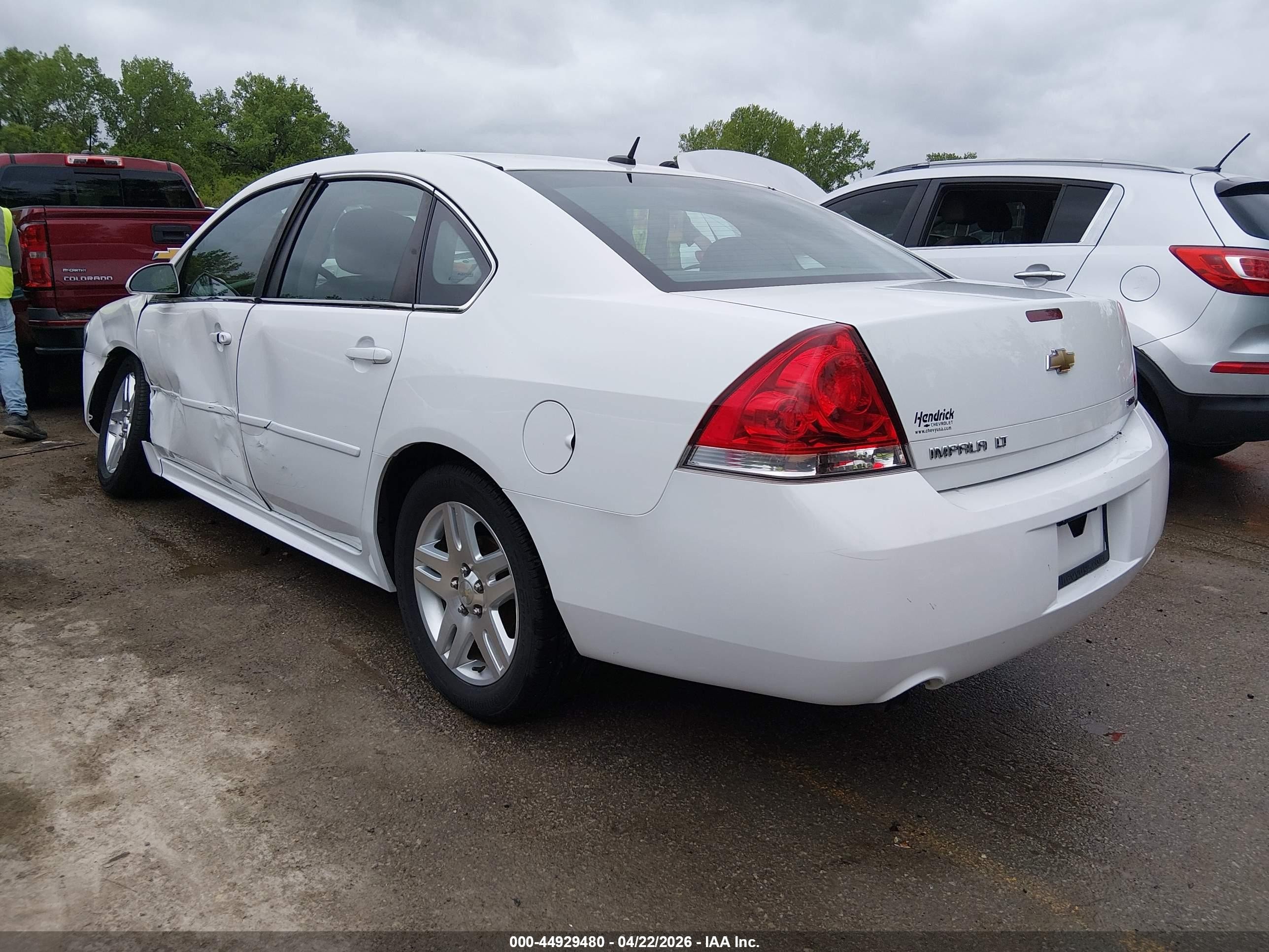 2015 Chevrolet Impala Limited Lt White vin: 2G1WB5E39F1168942