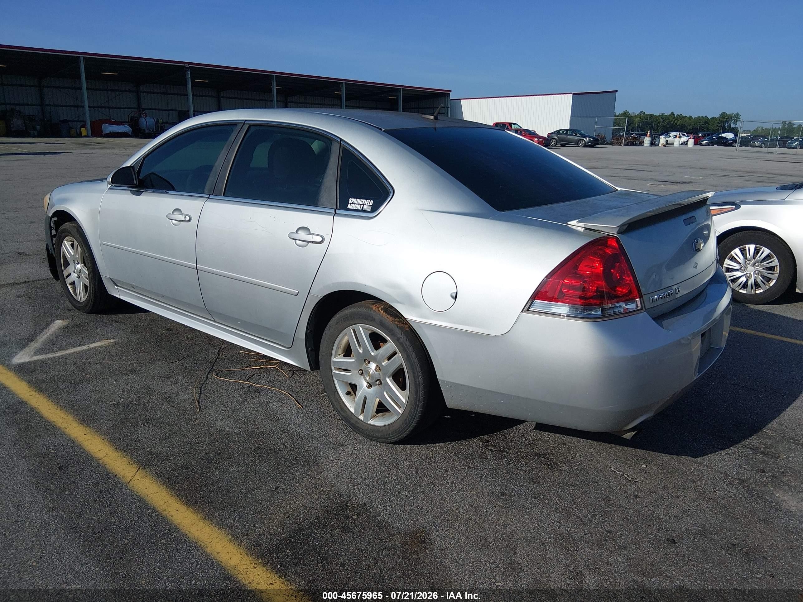 2012 Chevrolet Impala Lt Silver vin: 2G1WB5E3XC1121799