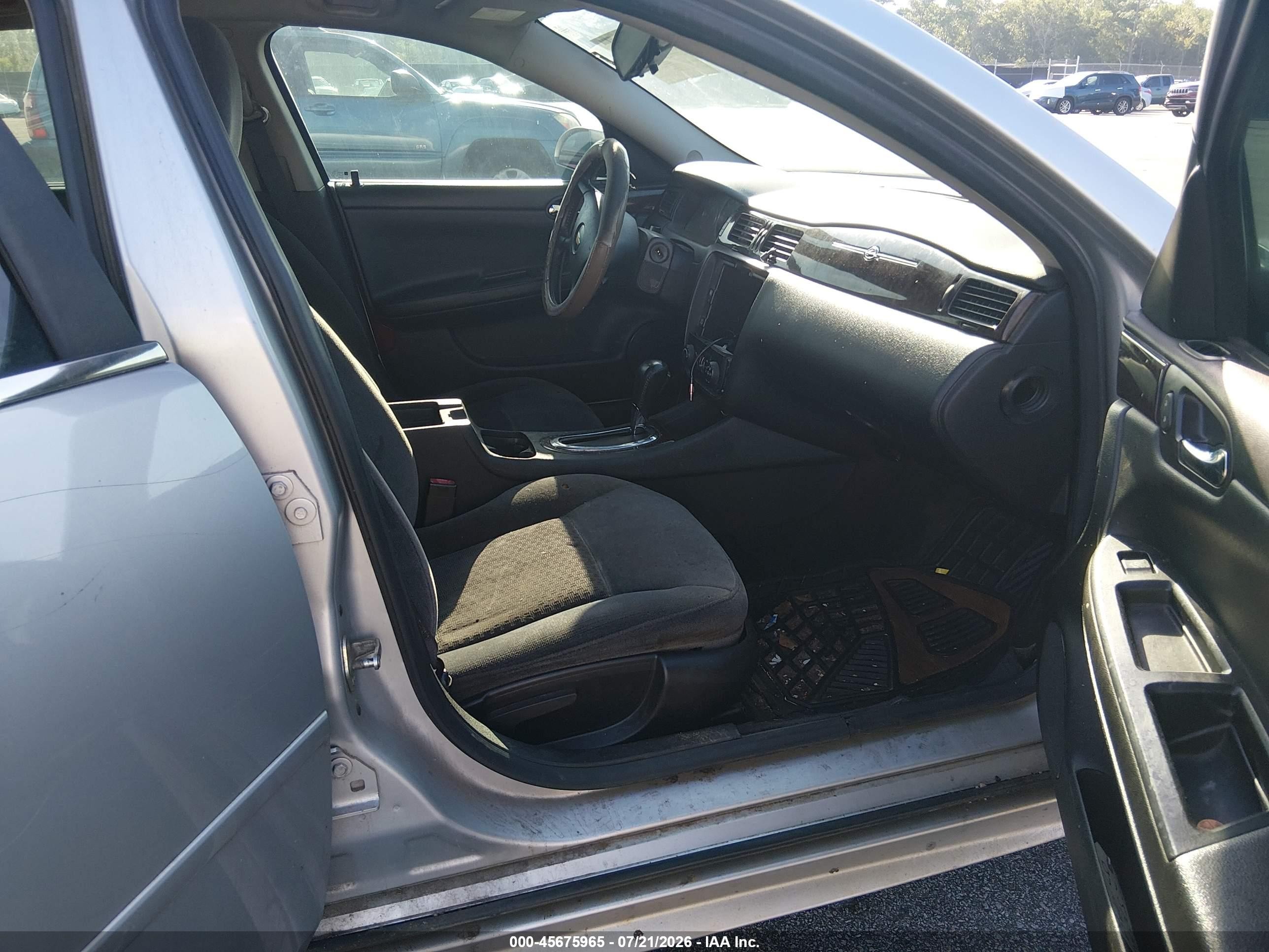 2012 Chevrolet Impala Lt Silver vin: 2G1WB5E3XC1121799