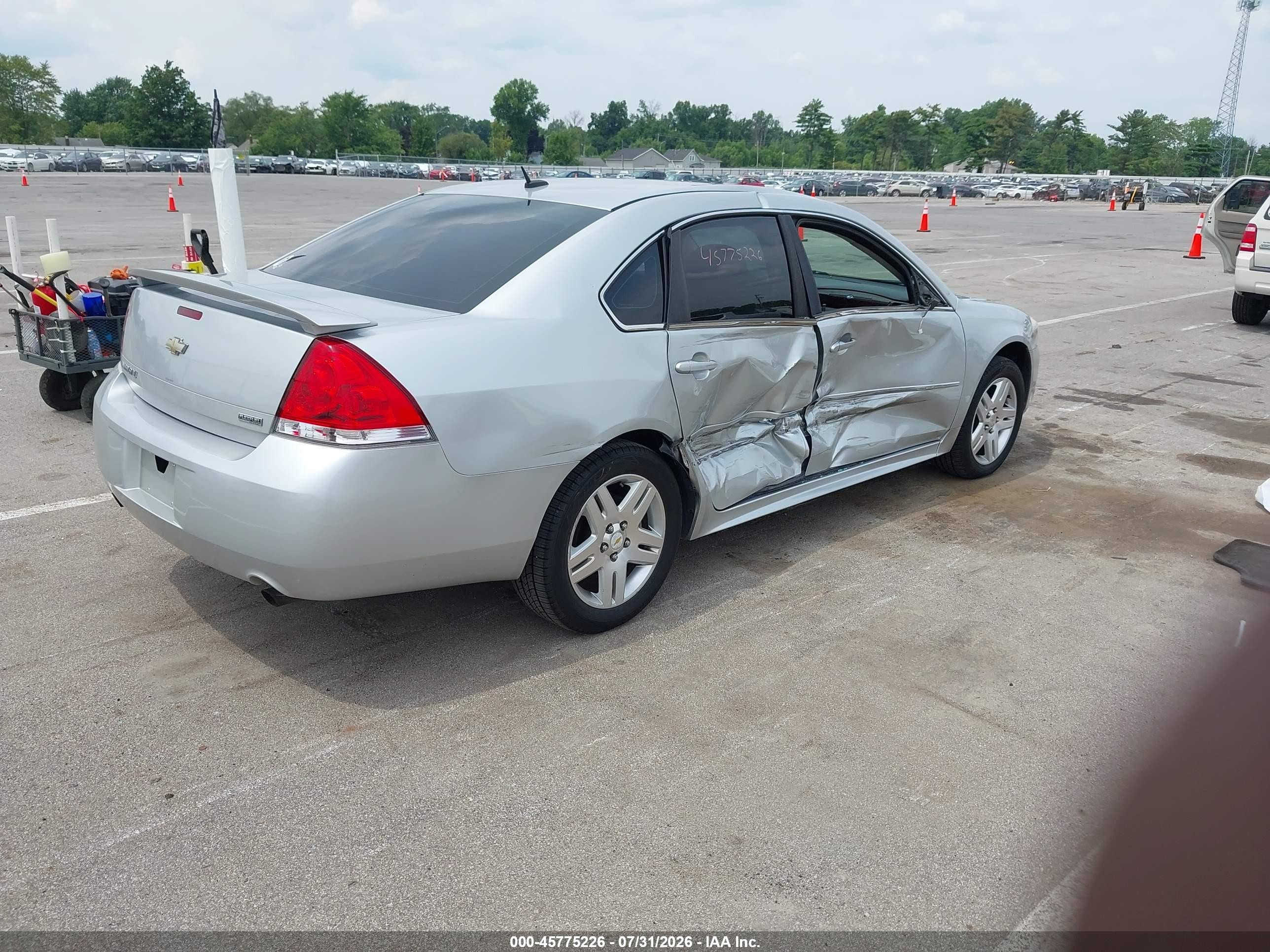 2012 Chevrolet Impala Lt Silver vin: 2G1WB5E3XC1130339