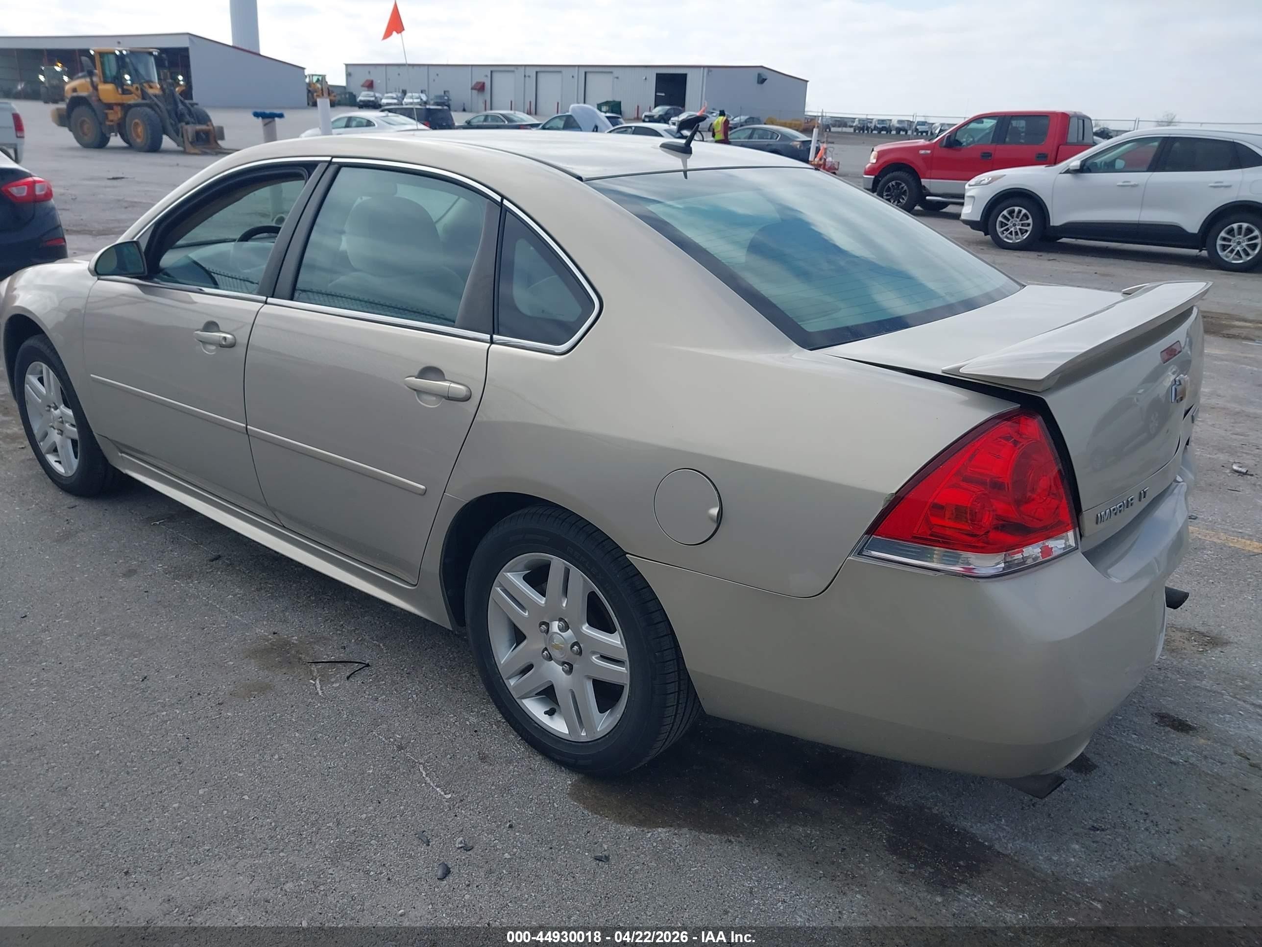 2012 Chevrolet Impala Lt Gold vin: 2G1WB5E3XC1165222