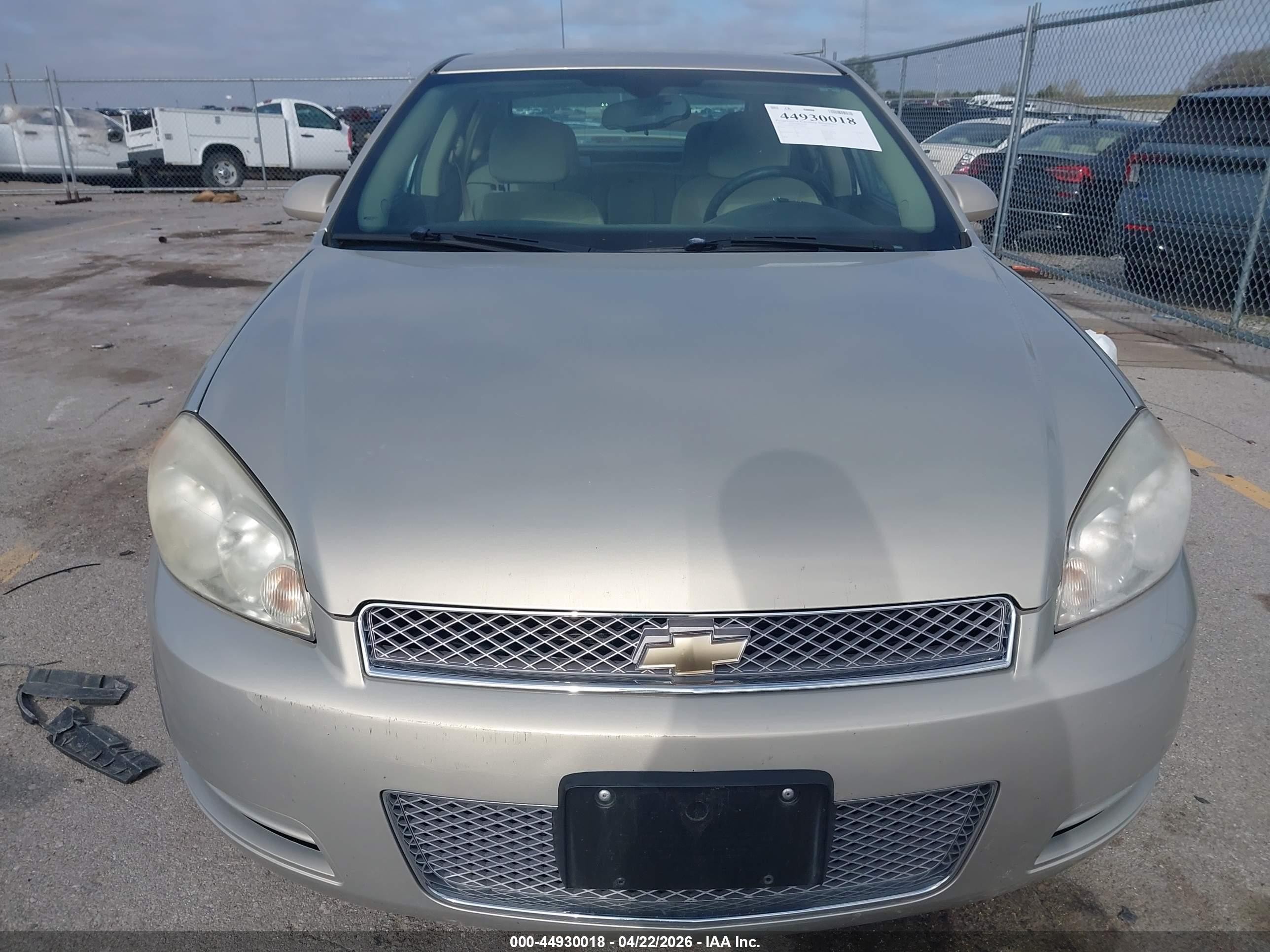 2012 Chevrolet Impala Lt Gold vin: 2G1WB5E3XC1165222
