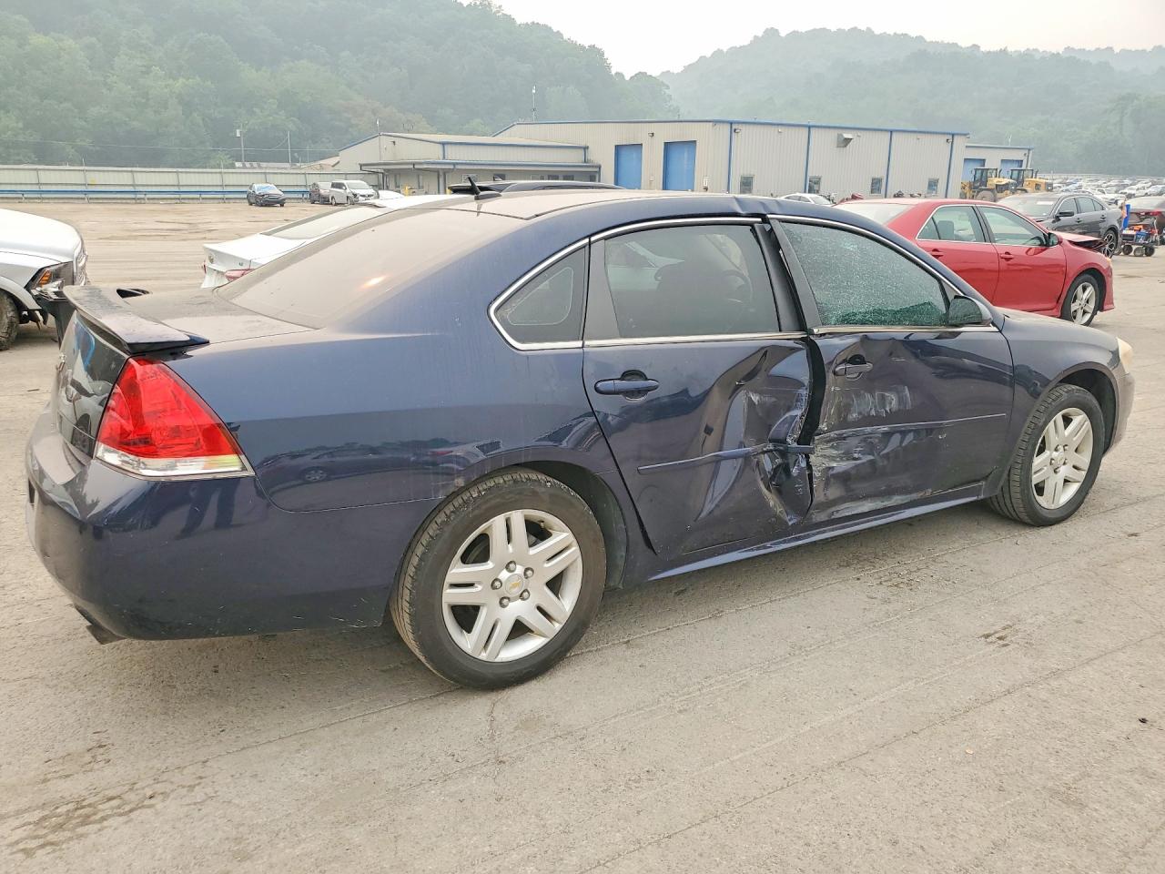 2012 Chevrolet Impala Lt Blue vin: 2G1WB5E3XC1166175