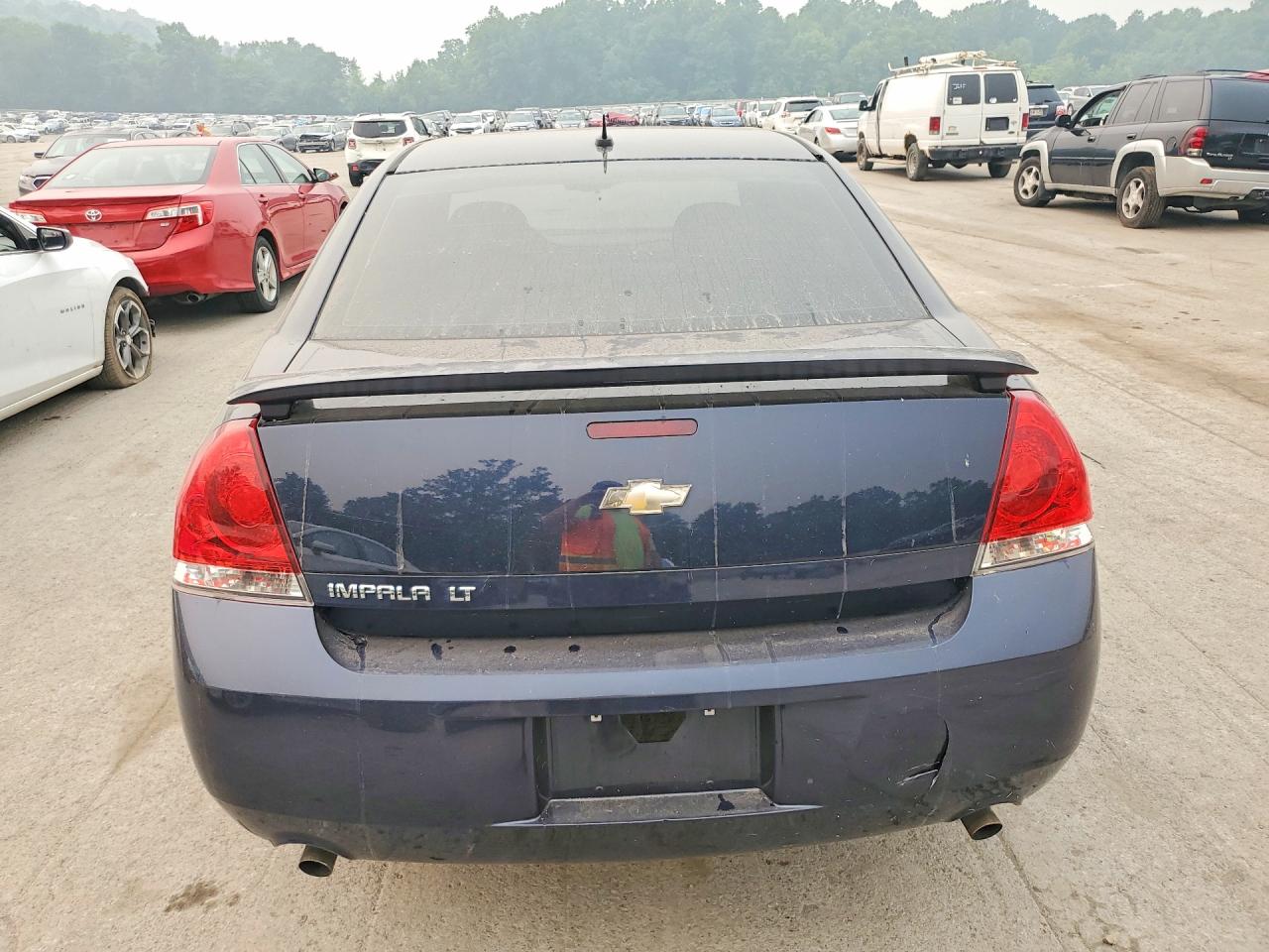 2012 Chevrolet Impala Lt Blue vin: 2G1WB5E3XC1166175