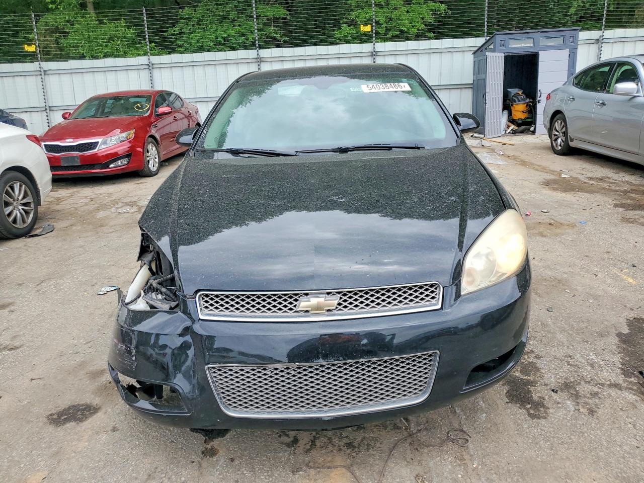 2012 Chevrolet Impala Lt Black vin: 2G1WB5E3XC1177824