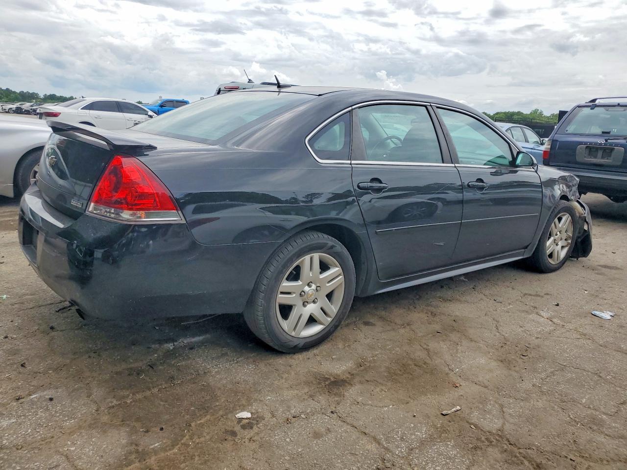 2012 Chevrolet Impala Lt Black vin: 2G1WB5E3XC1177824