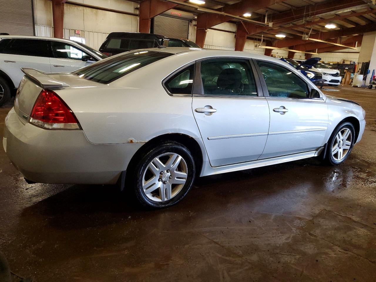 2012 Chevrolet Impala Lt Silver vin: 2G1WB5E3XC1183655