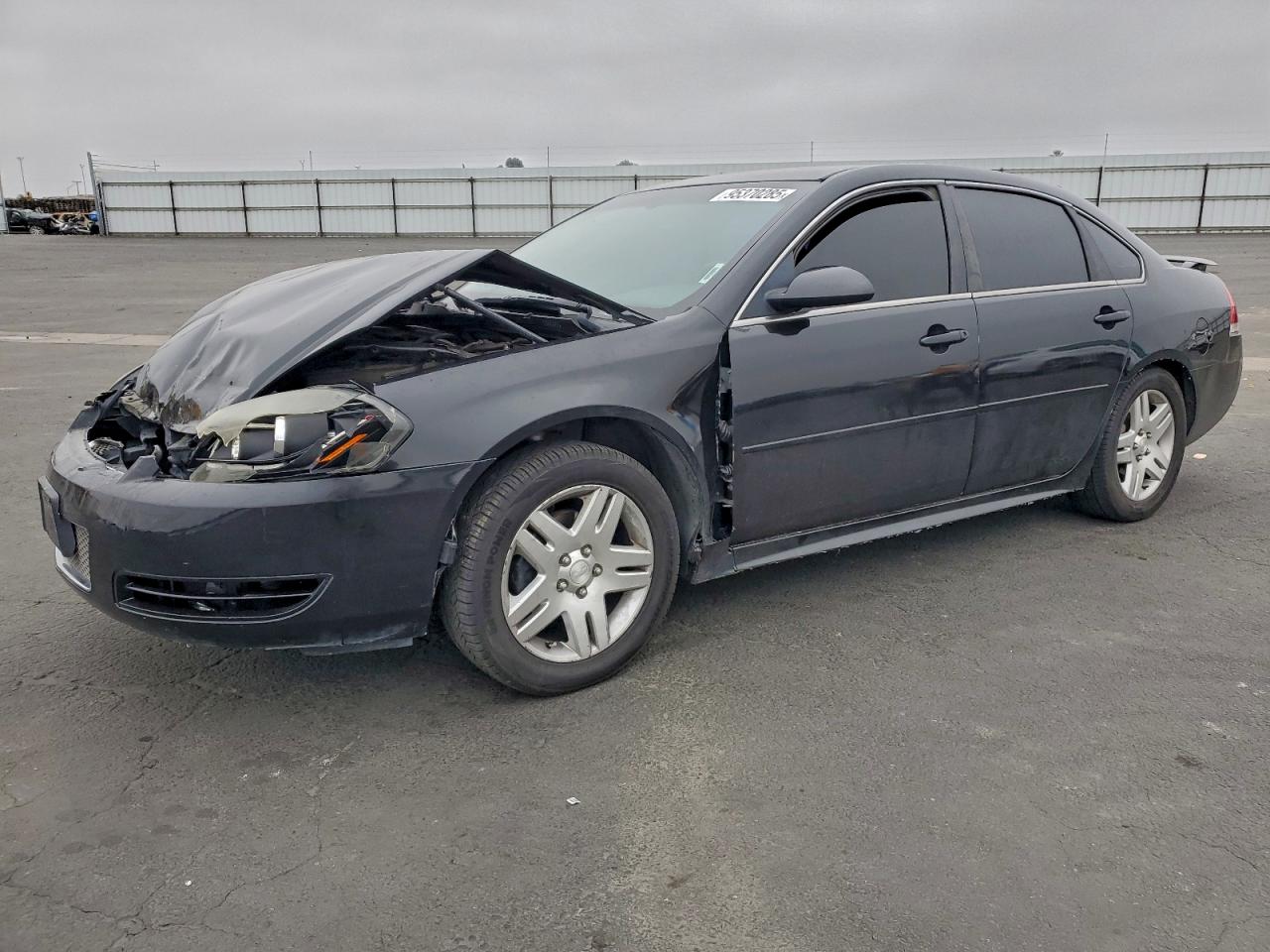 2012 Chevrolet Impala Lt Black vin: 2G1WB5E3XC1201474